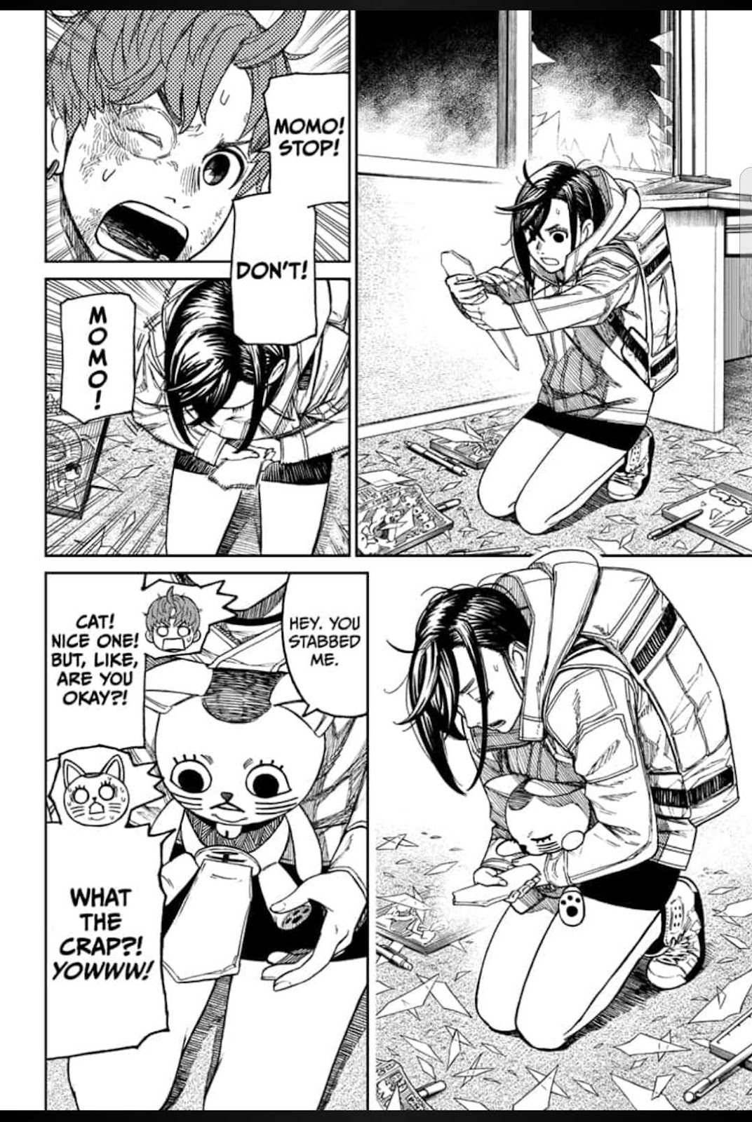 Dandadan chapter 38 page 8