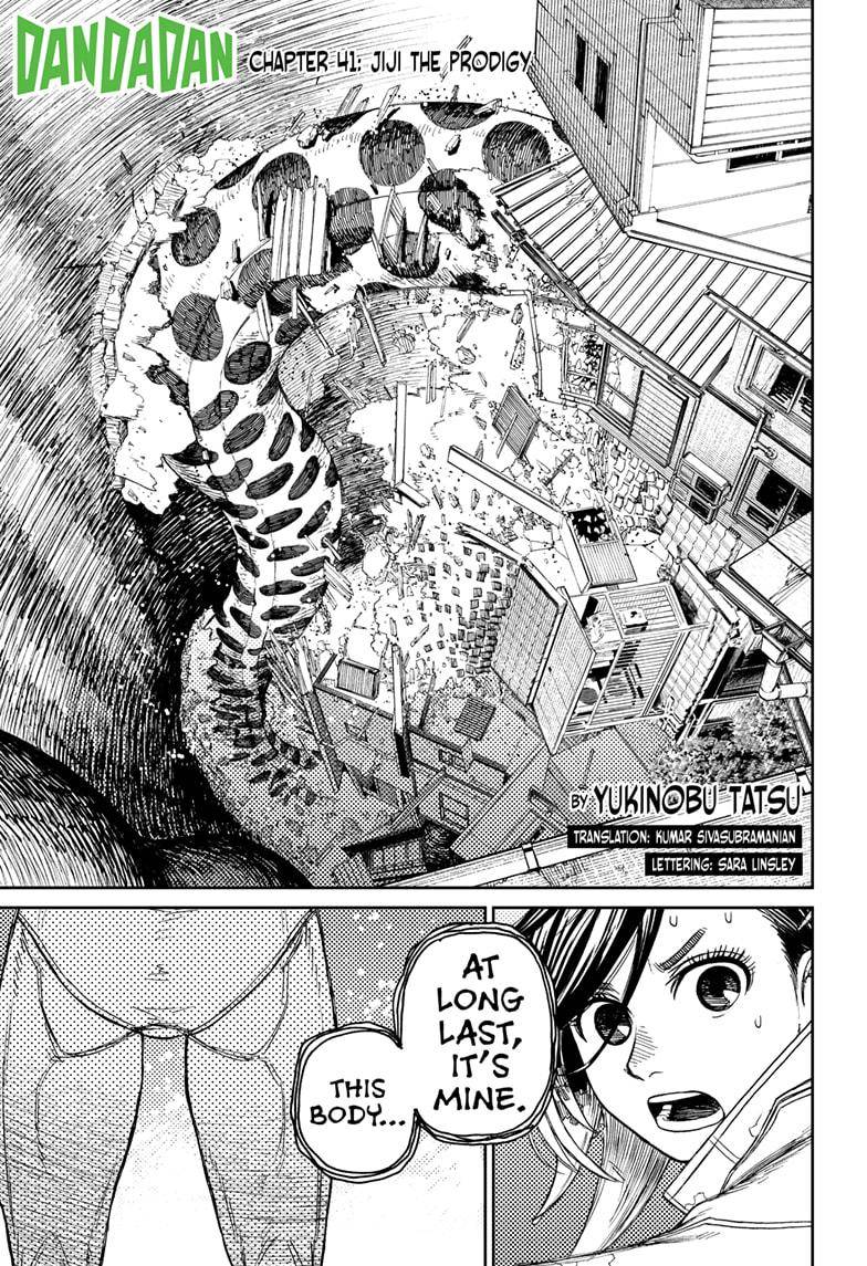Dandadan chapter 41 page 1