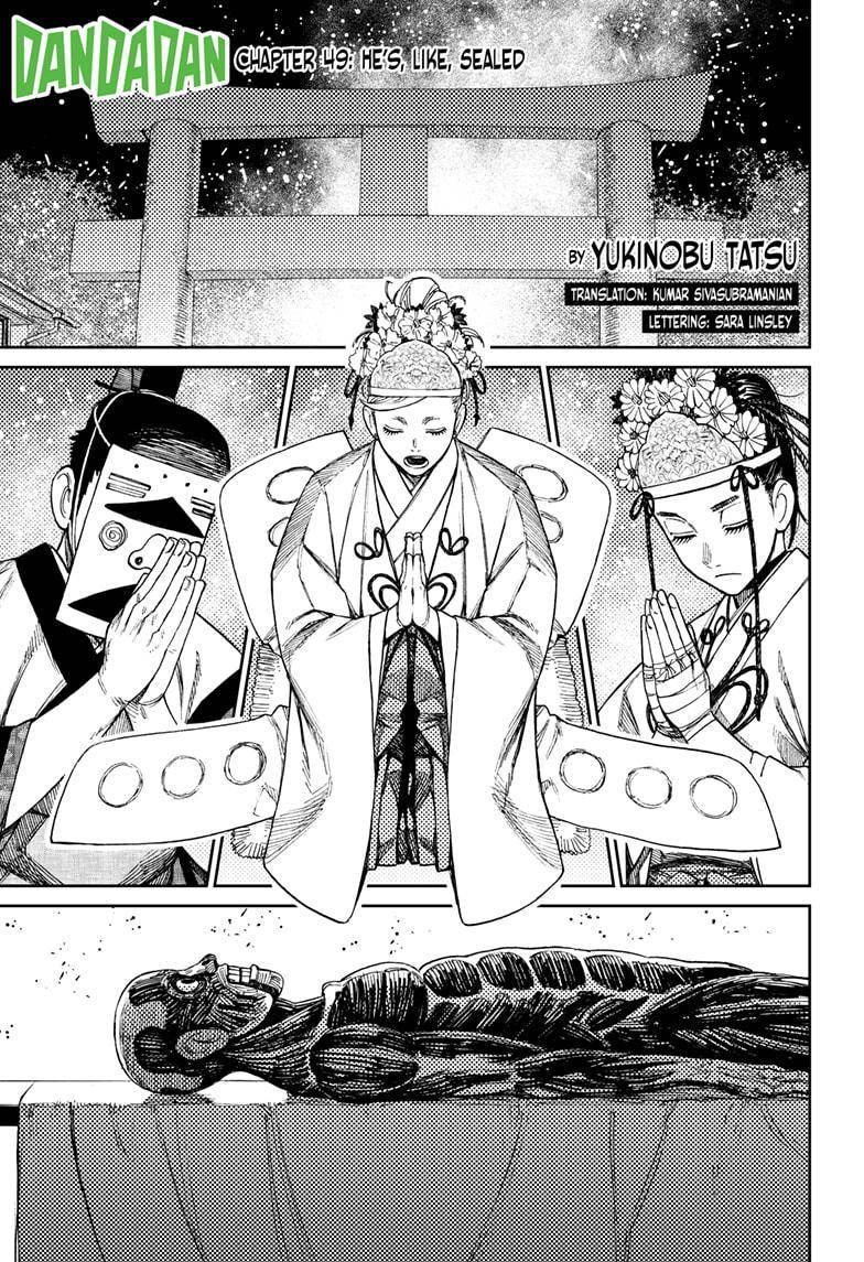 Dandadan chapter 49 page 1