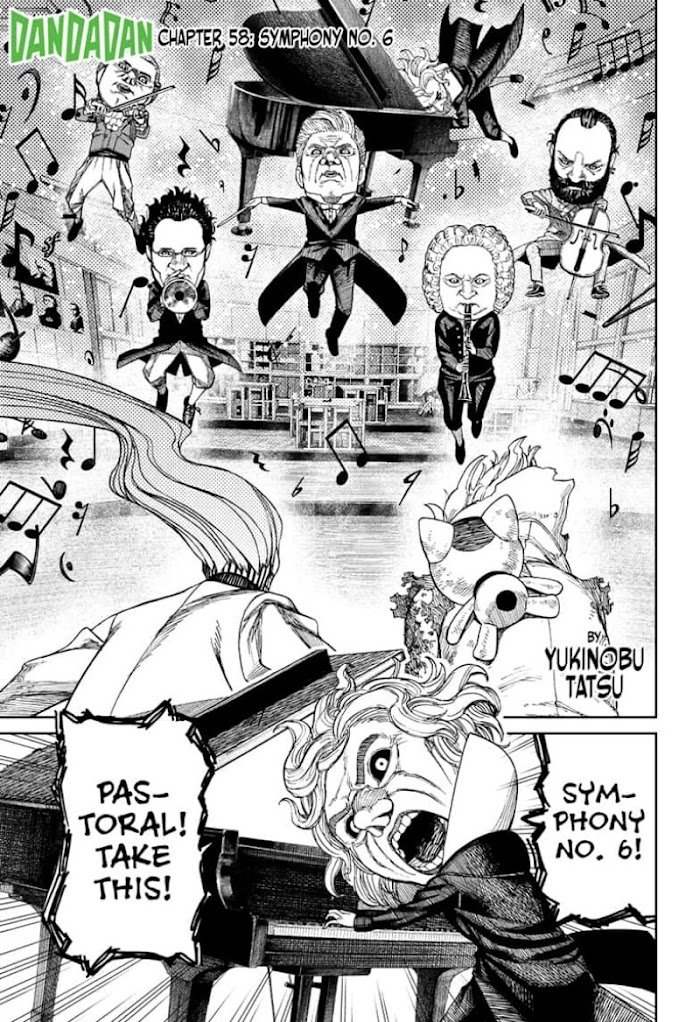 Dandadan chapter 58 page 1