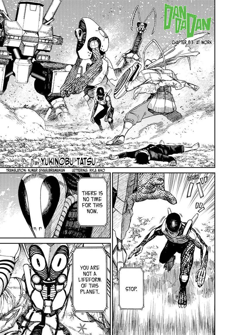 Dandadan chapter 83 page 1