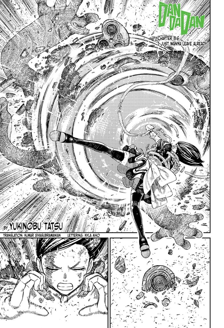 Dandadan chapter 86 page 1