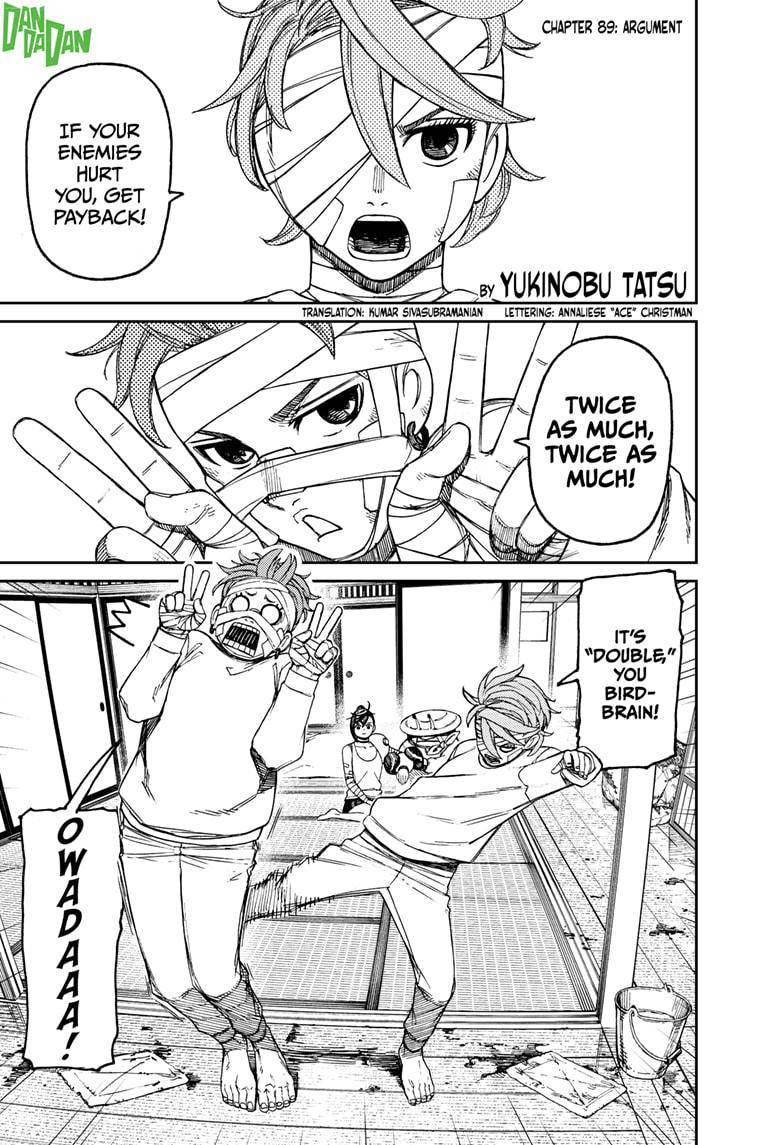 Dandadan chapter 89 page 1