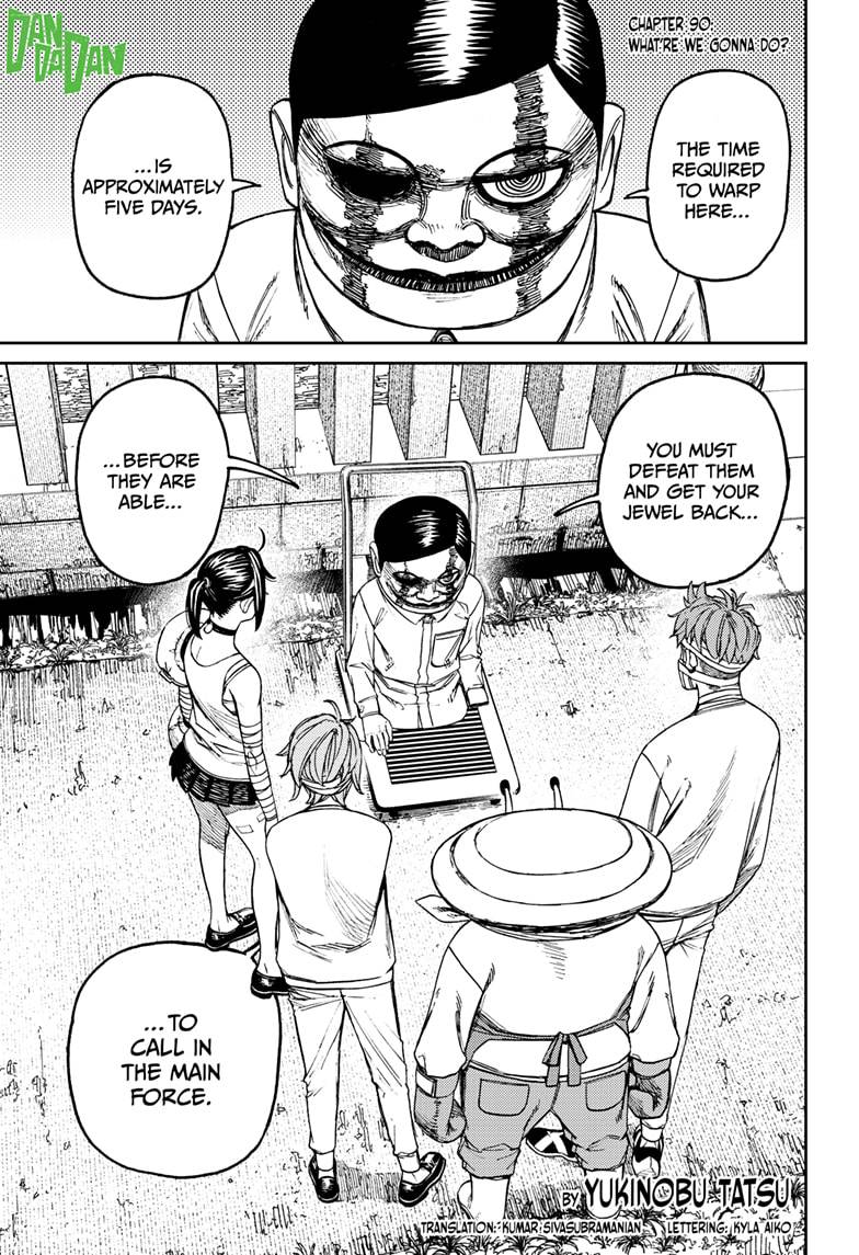 Dandadan chapter 90 page 1