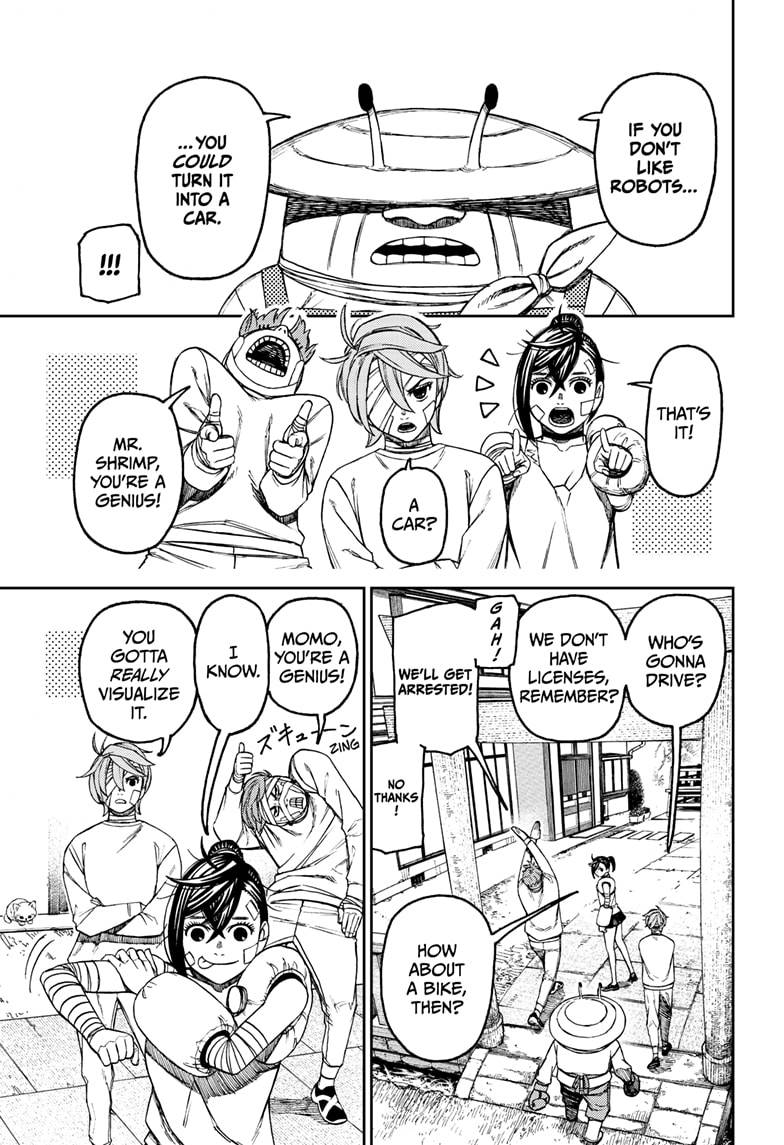 Dandadan chapter 90 page 9