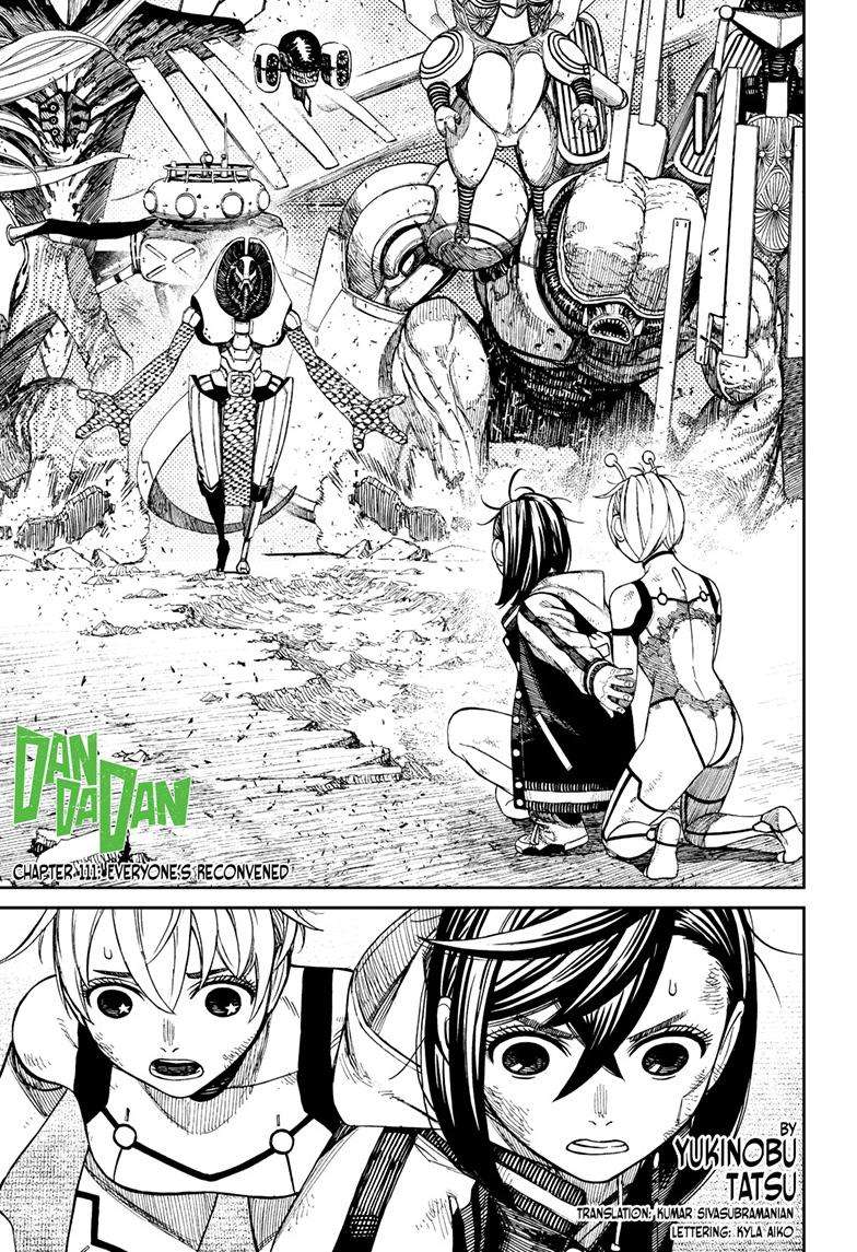 Dandadan chapter 111 page 1