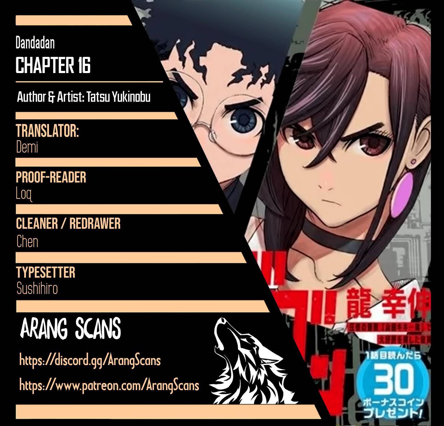 Dandadan chapter 16 page 1