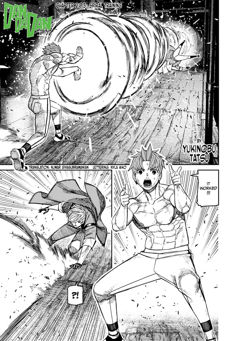 Dandadan chapter 205 page 1