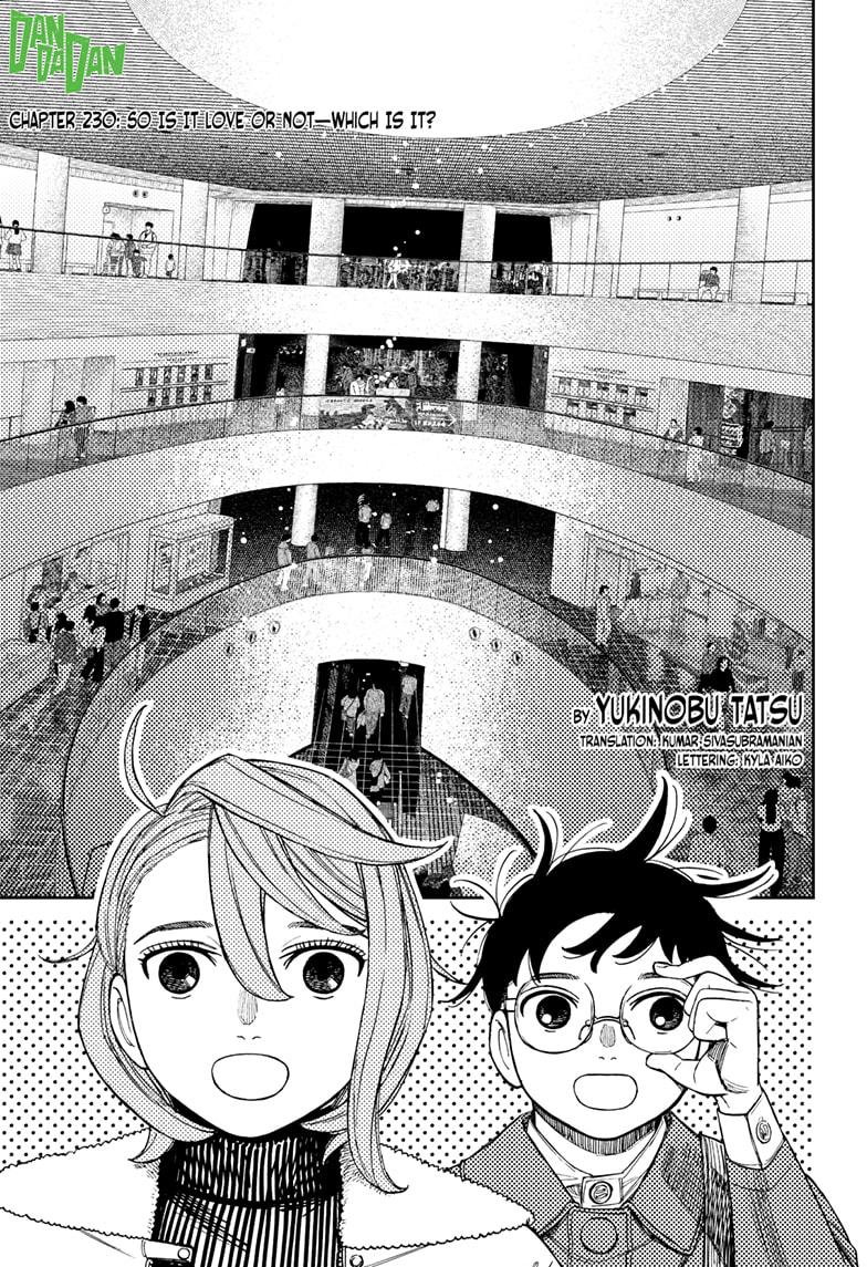 Dandadan chapter 230 page 1