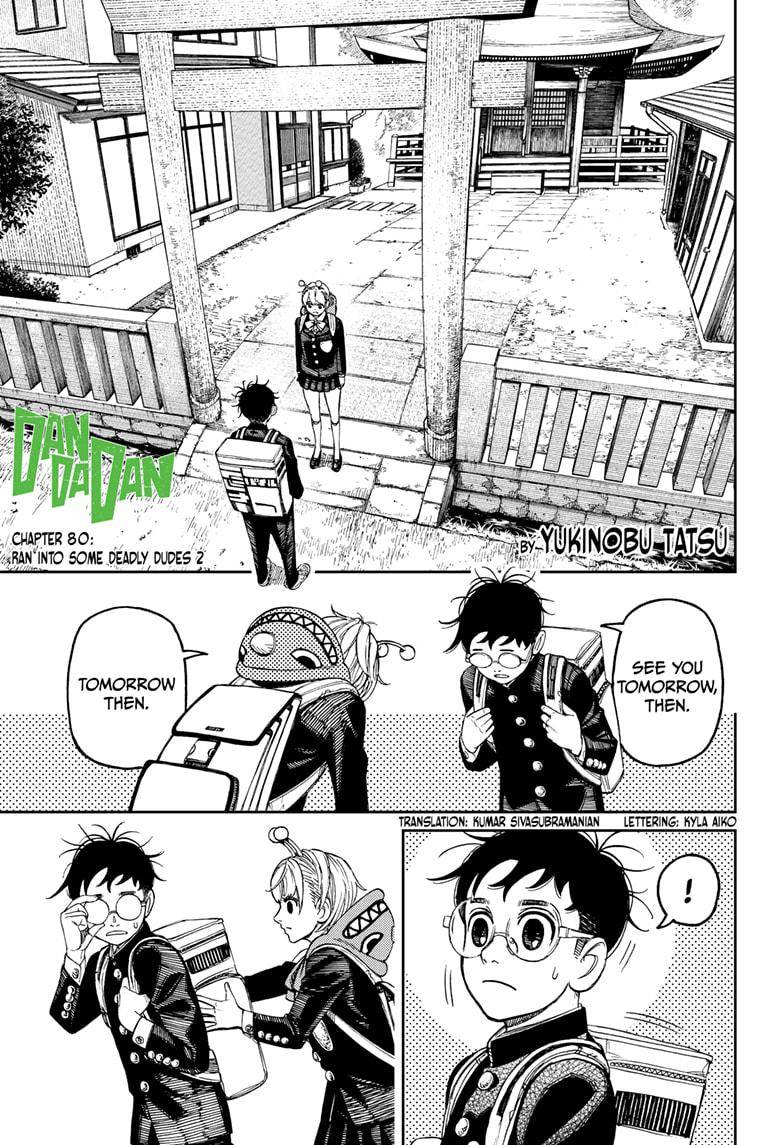 Dandadan chapter 80 page 1