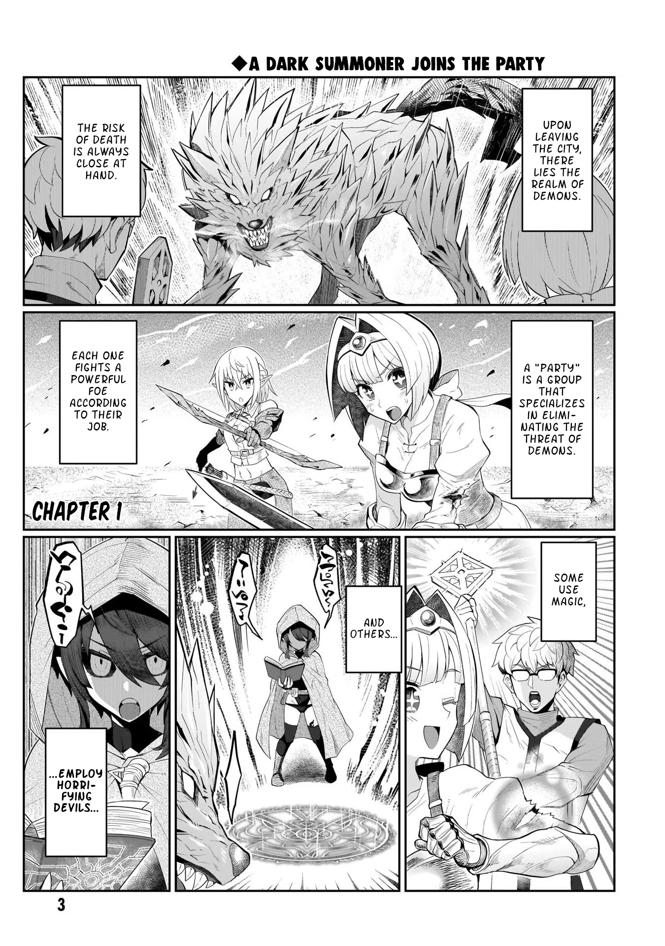 Dark Summoner to Dekiteiru chapter 1 page 5