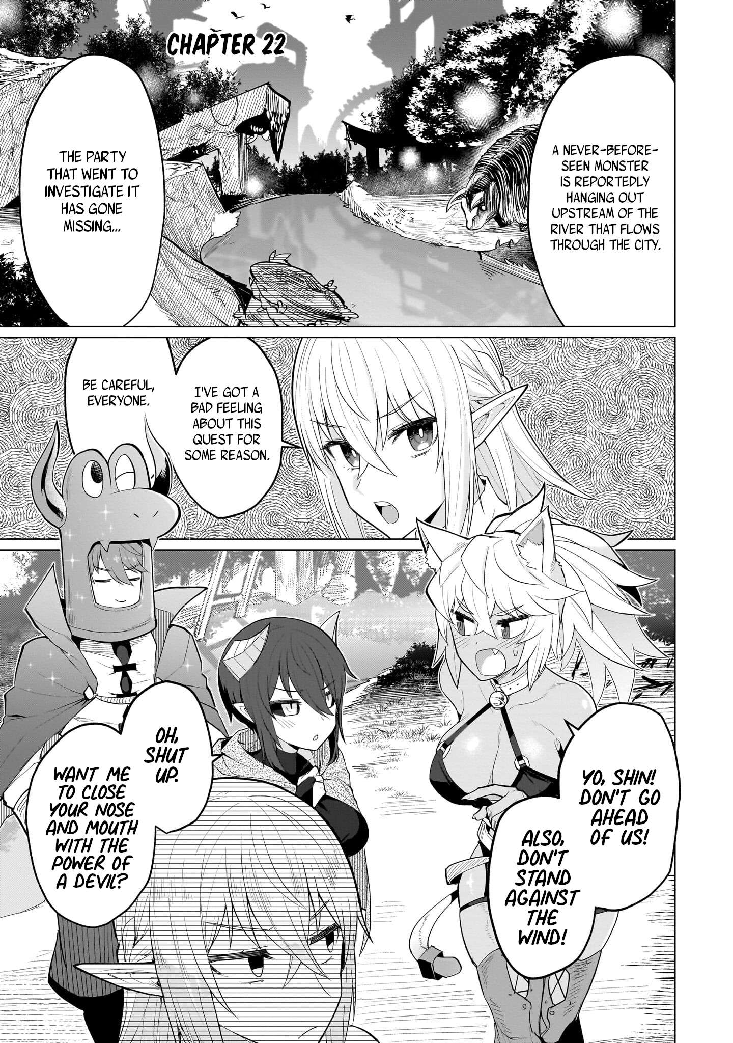 Dark Summoner to Dekiteiru chapter 22 page 1