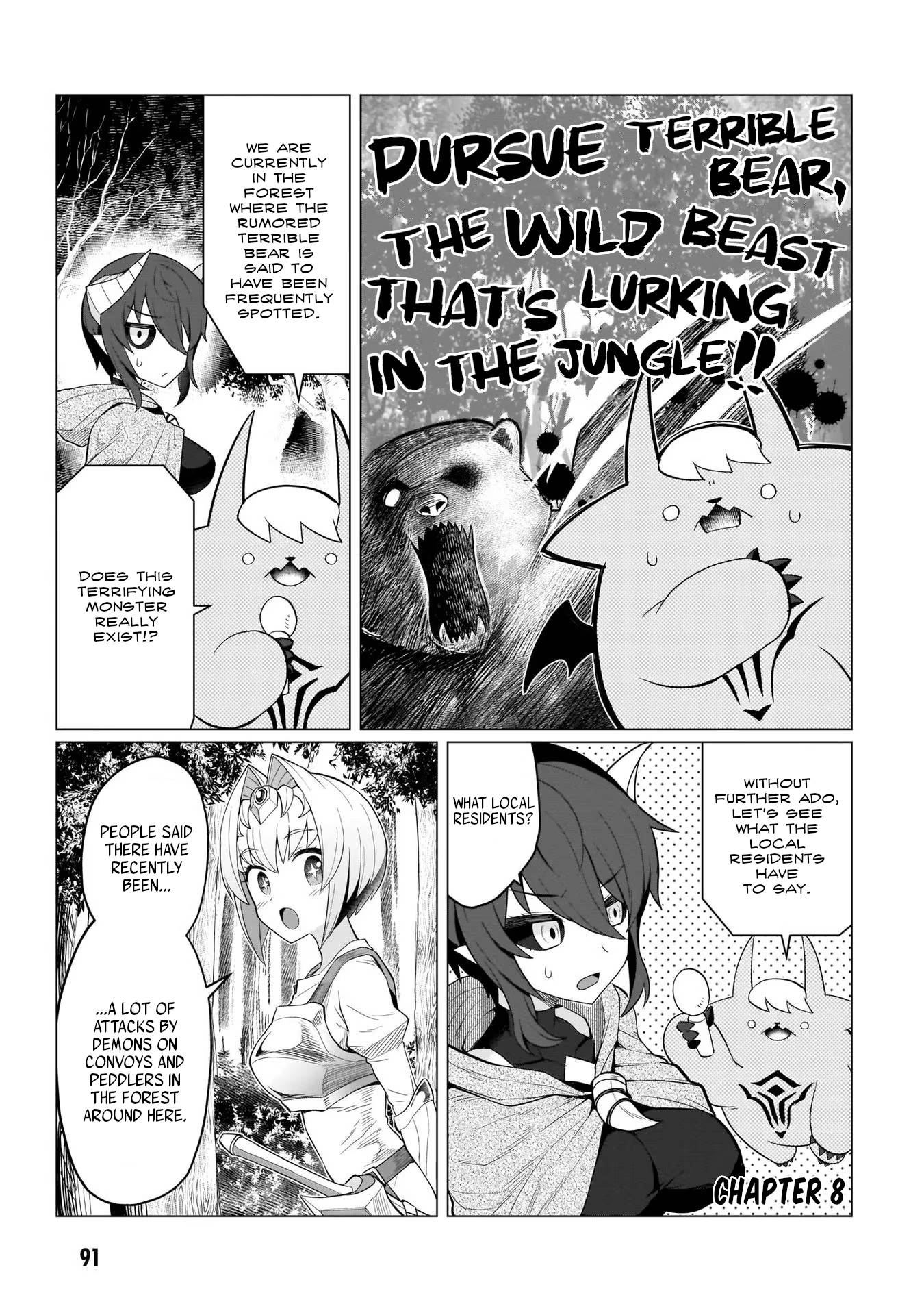 Dark Summoner to Dekiteiru chapter 8 page 1