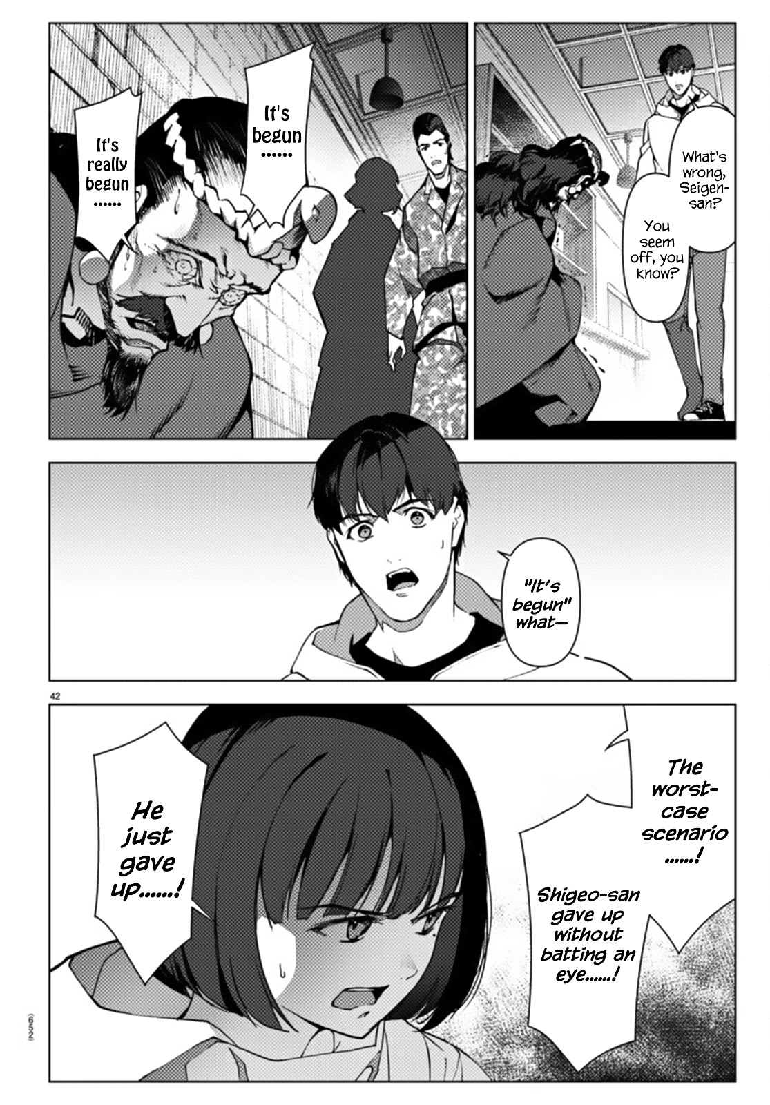 Darwin's Game chapter 105 page 42