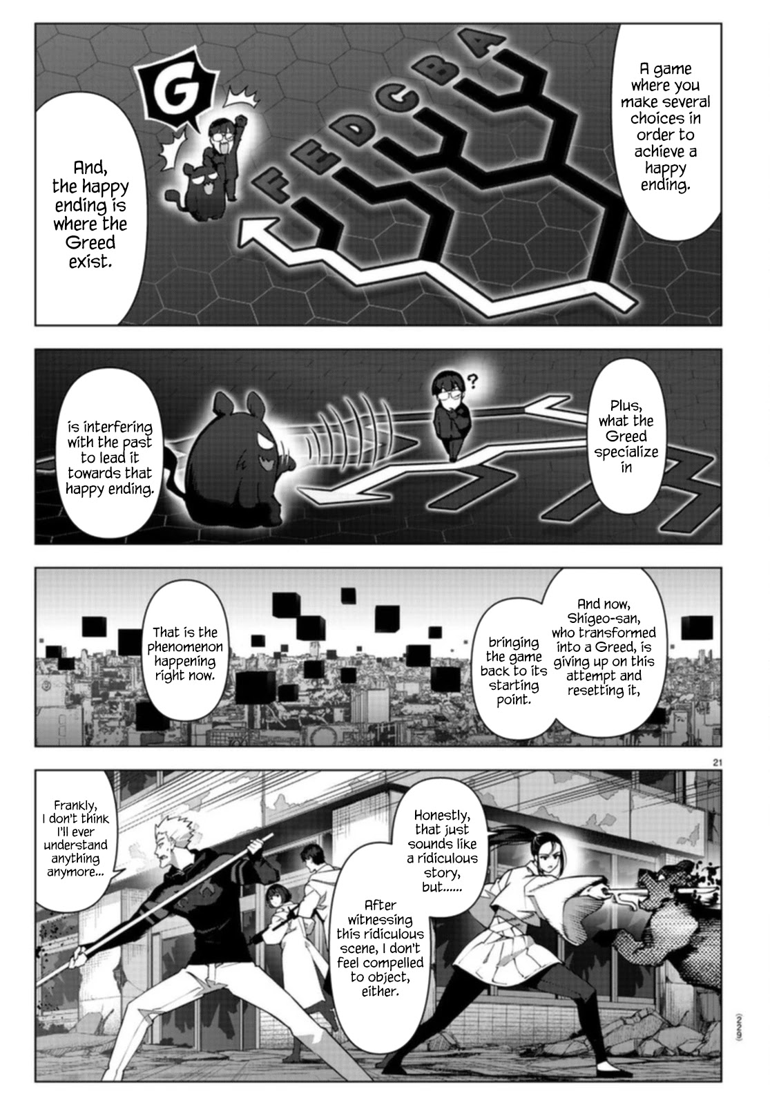 Darwin's Game chapter 106.1 page 22