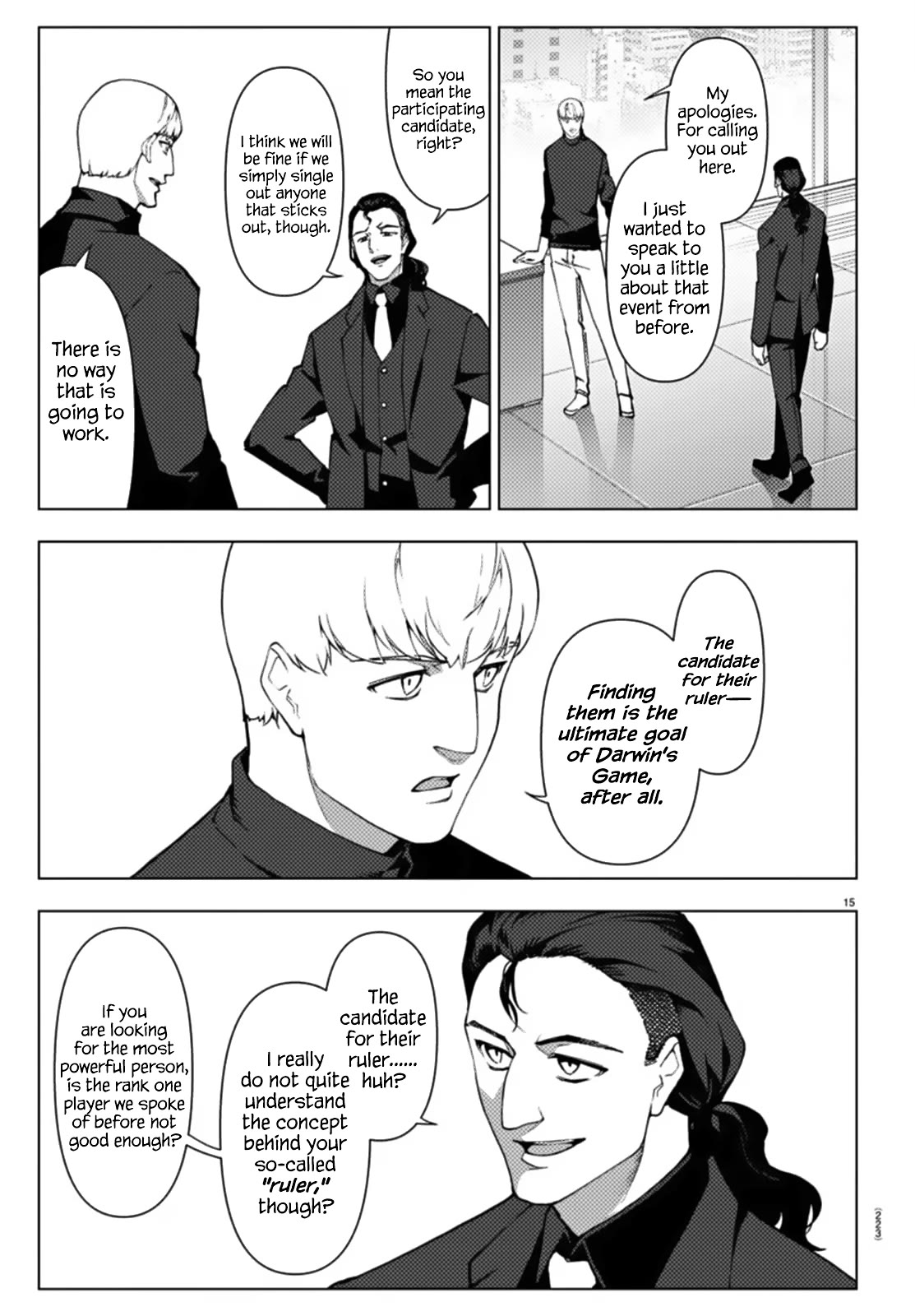 Darwin's Game chapter 111 page 16