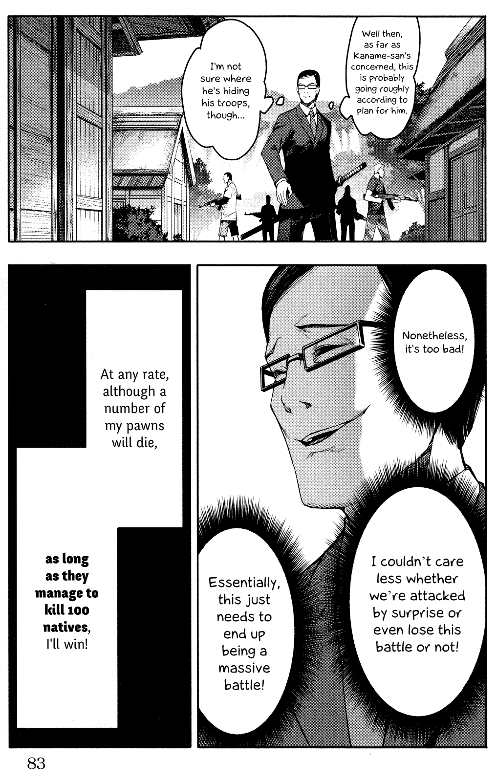 Darwin's Game chapter 46 page 33