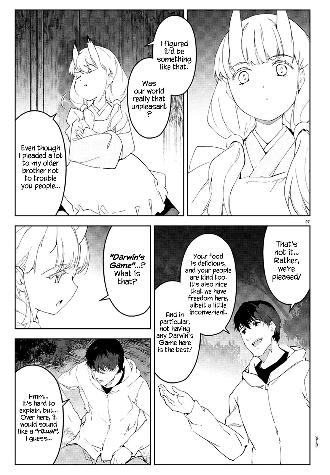 Darwin's Game chapter 77 page 27