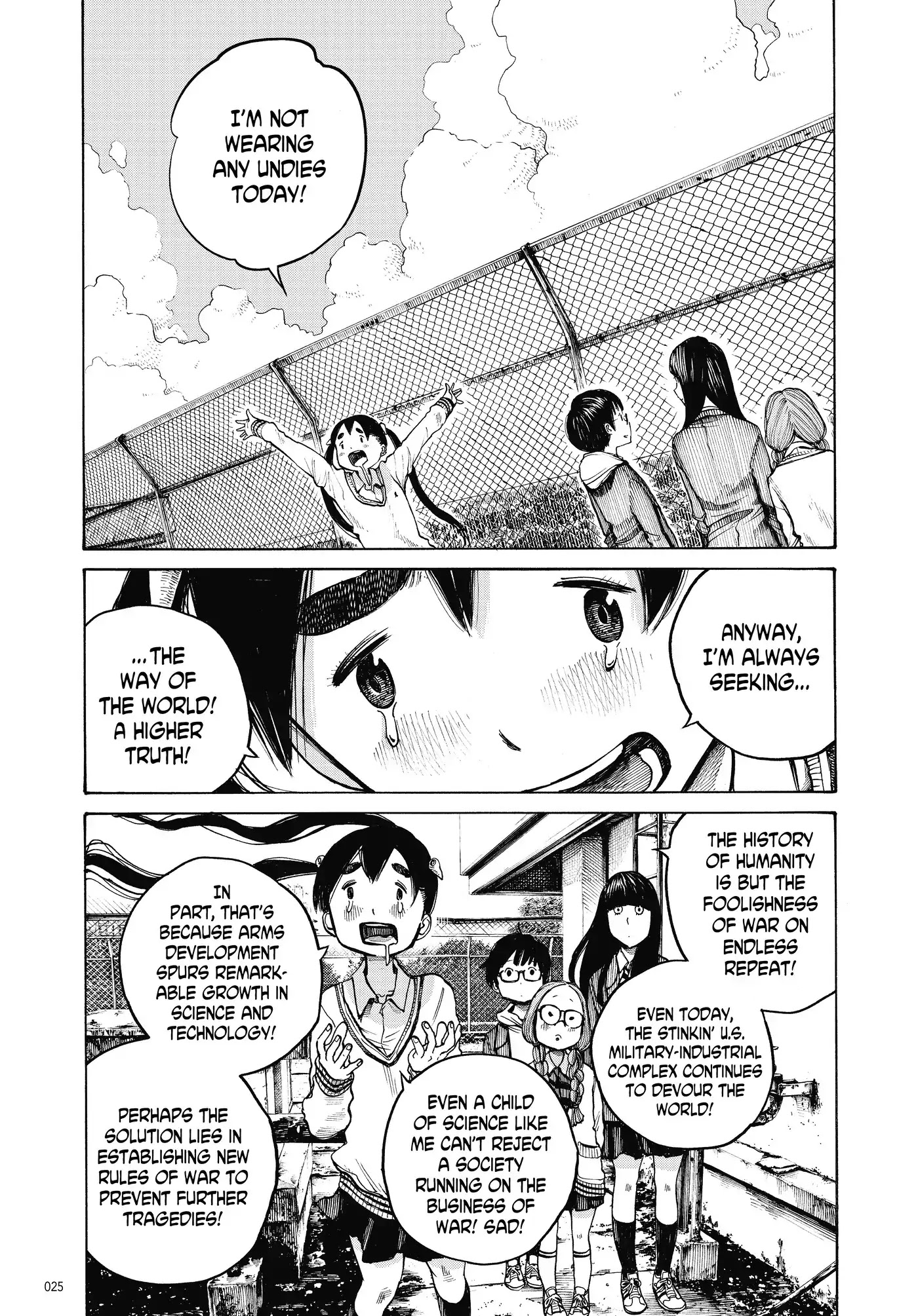 Dead Dead Demon's Dededededestruction chapter 10 page 3