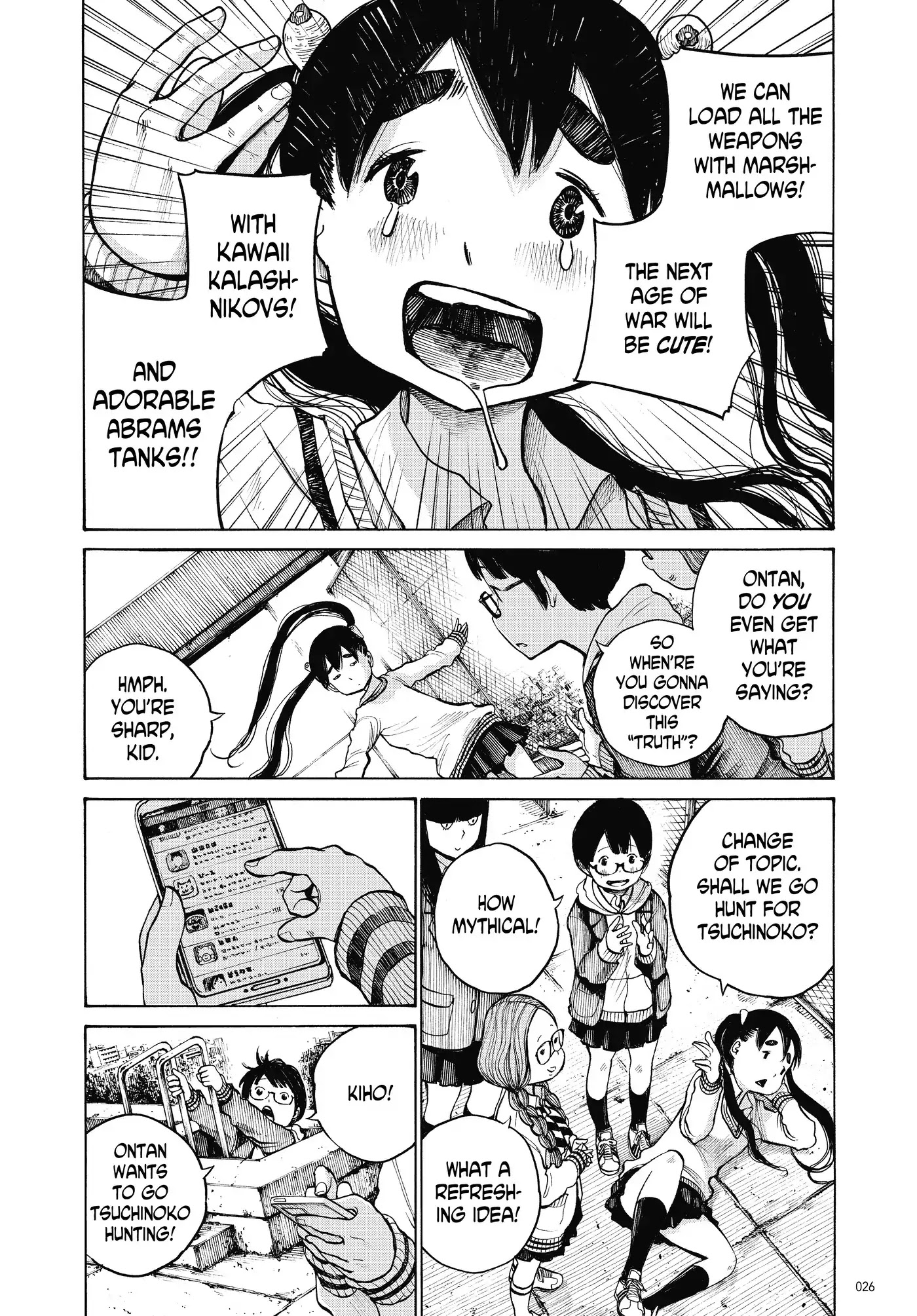 Dead Dead Demon's Dededededestruction chapter 10 page 4