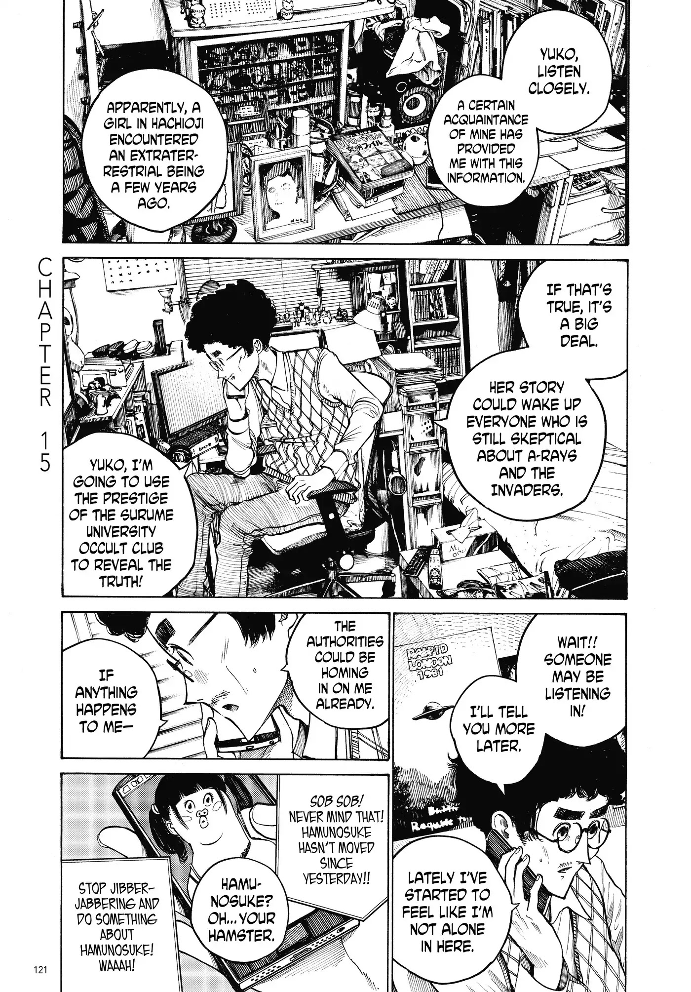 Dead Dead Demon's Dededededestruction chapter 15 page 1