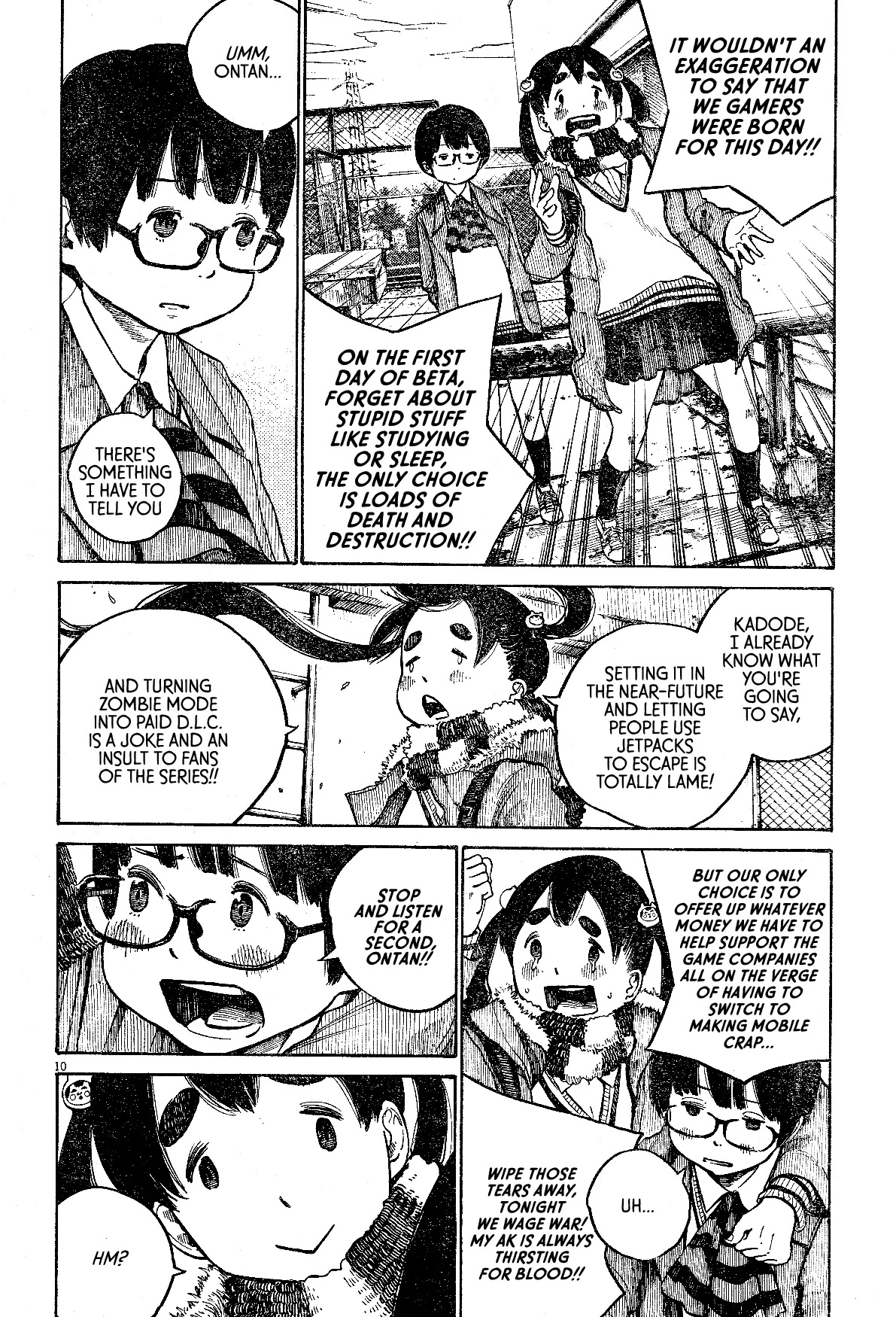 Dead Dead Demon's Dededededestruction chapter 18 page 10