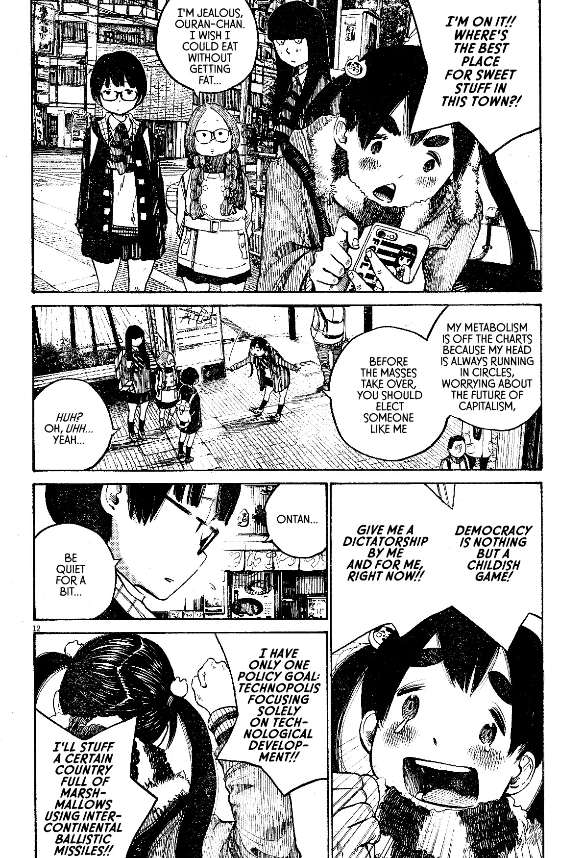 Dead Dead Demon's Dededededestruction chapter 18 page 12