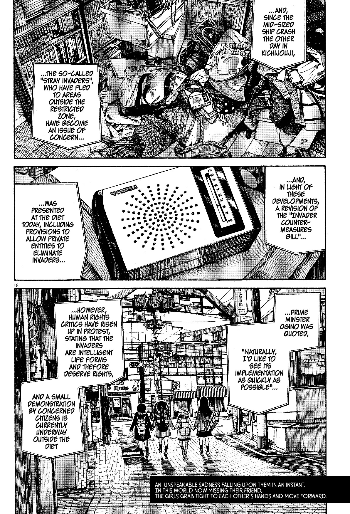 Dead Dead Demon's Dededededestruction chapter 18 page 17