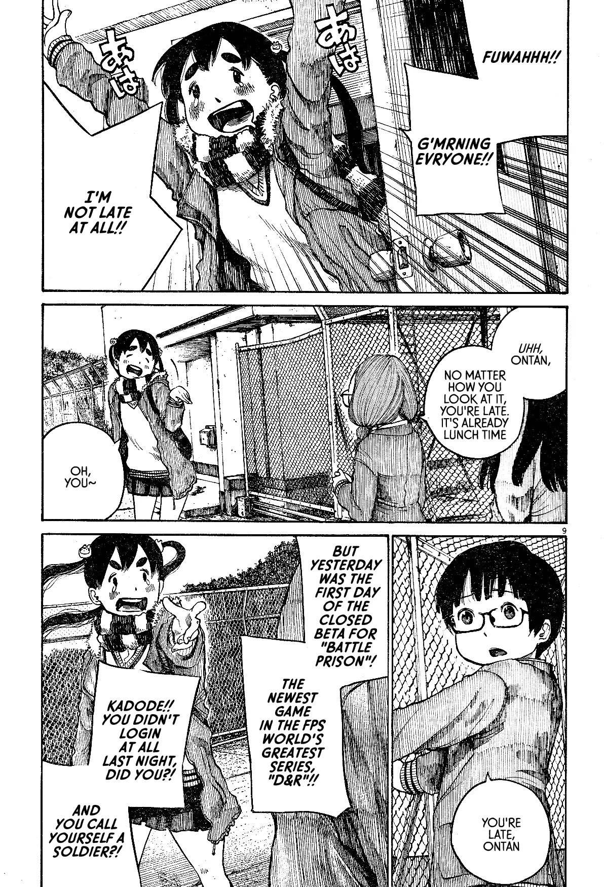 Dead Dead Demon's Dededededestruction chapter 18 page 9