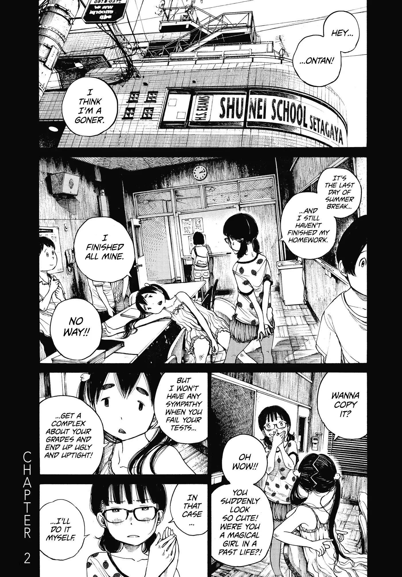 Dead Dead Demon's Dededededestruction chapter 2 page 1