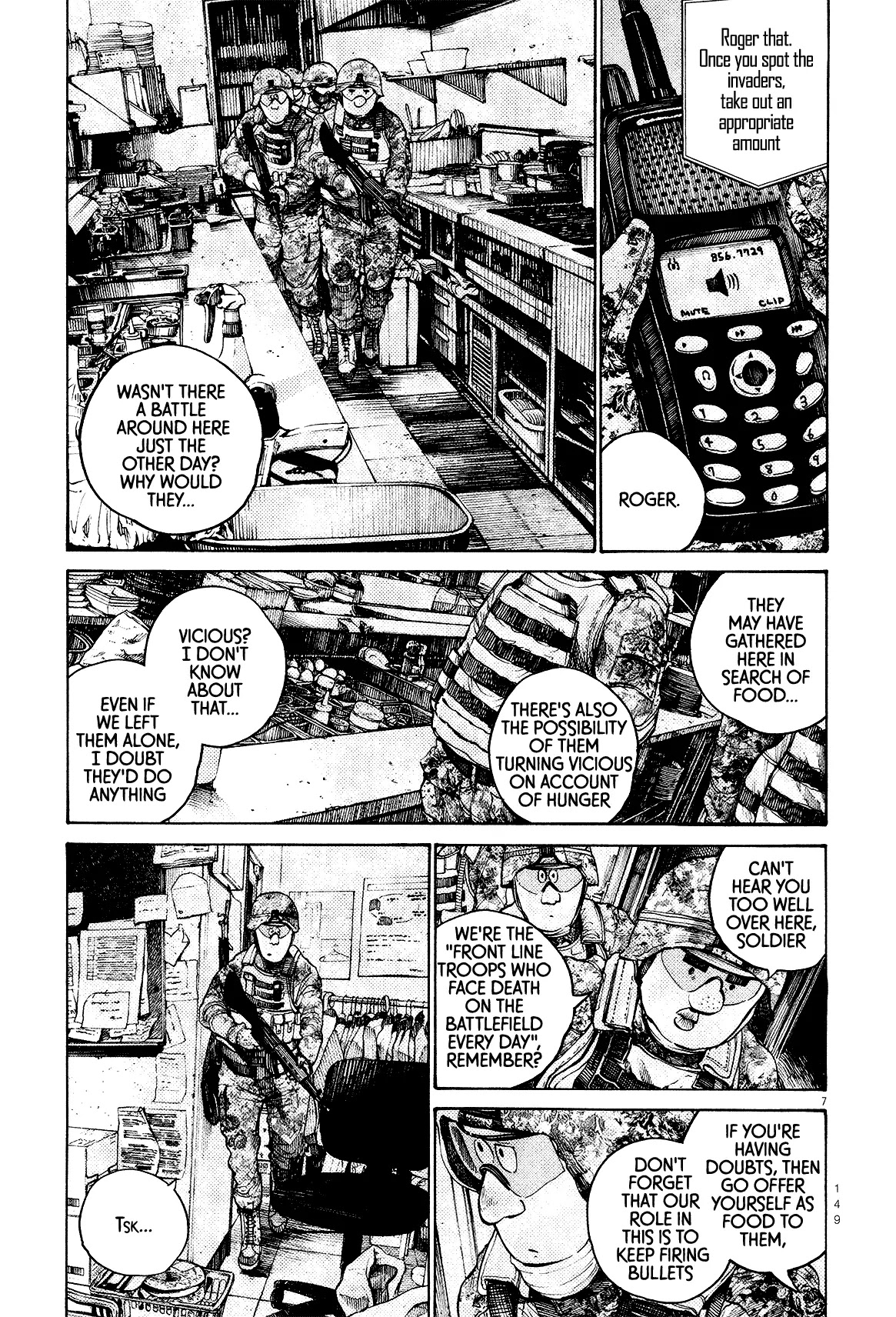 Dead Dead Demon's Dededededestruction chapter 24 page 8