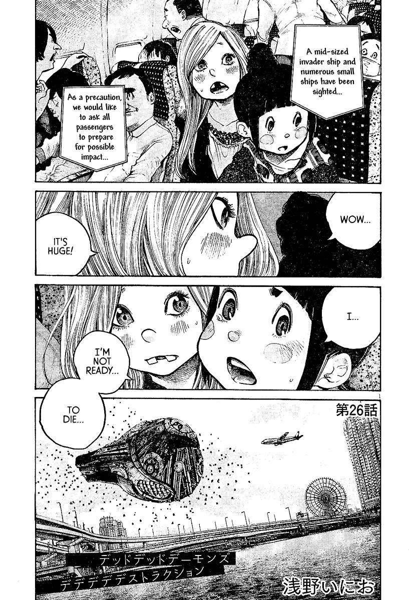 Dead Dead Demon's Dededededestruction chapter 26 page 2