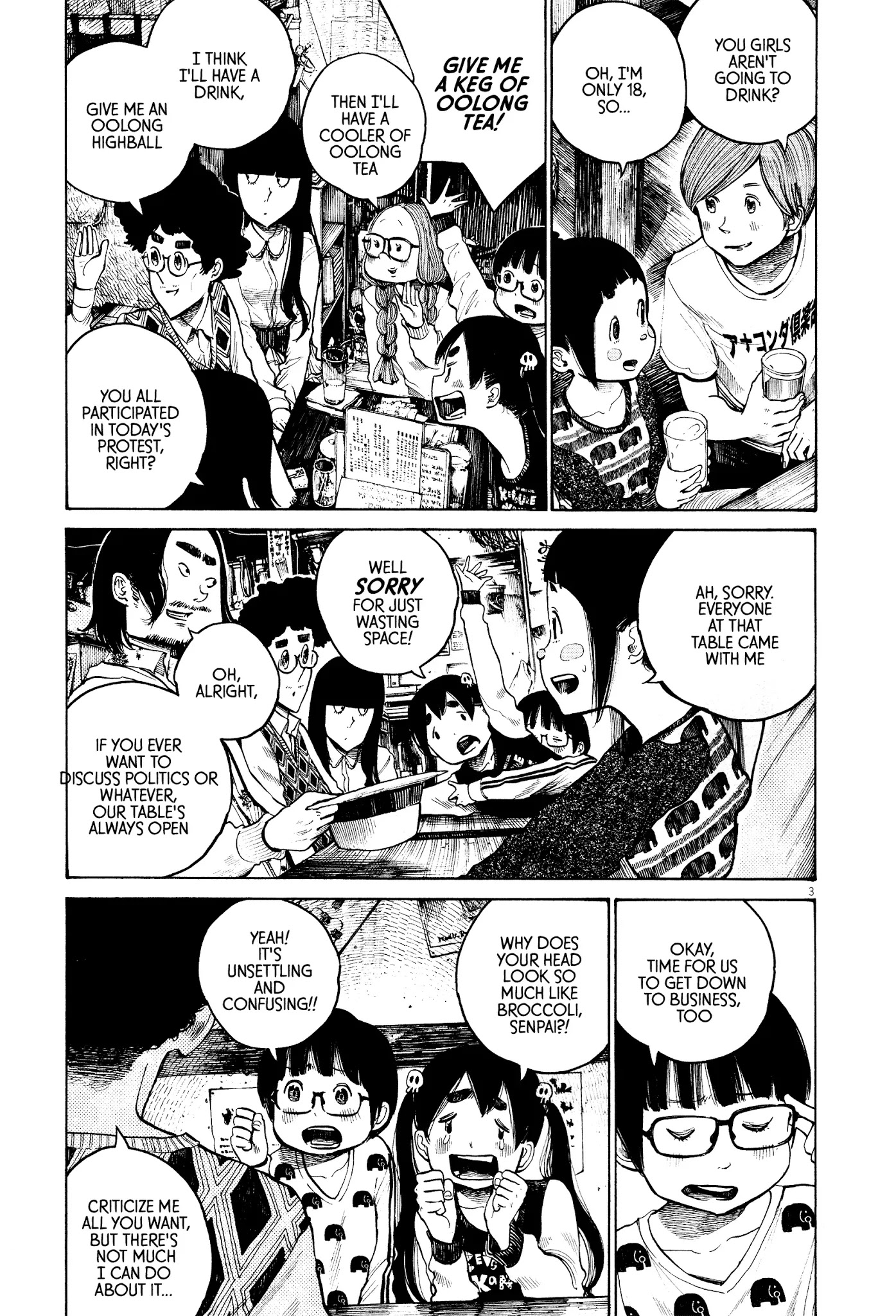 Dead Dead Demon's Dededededestruction chapter 29 page 3