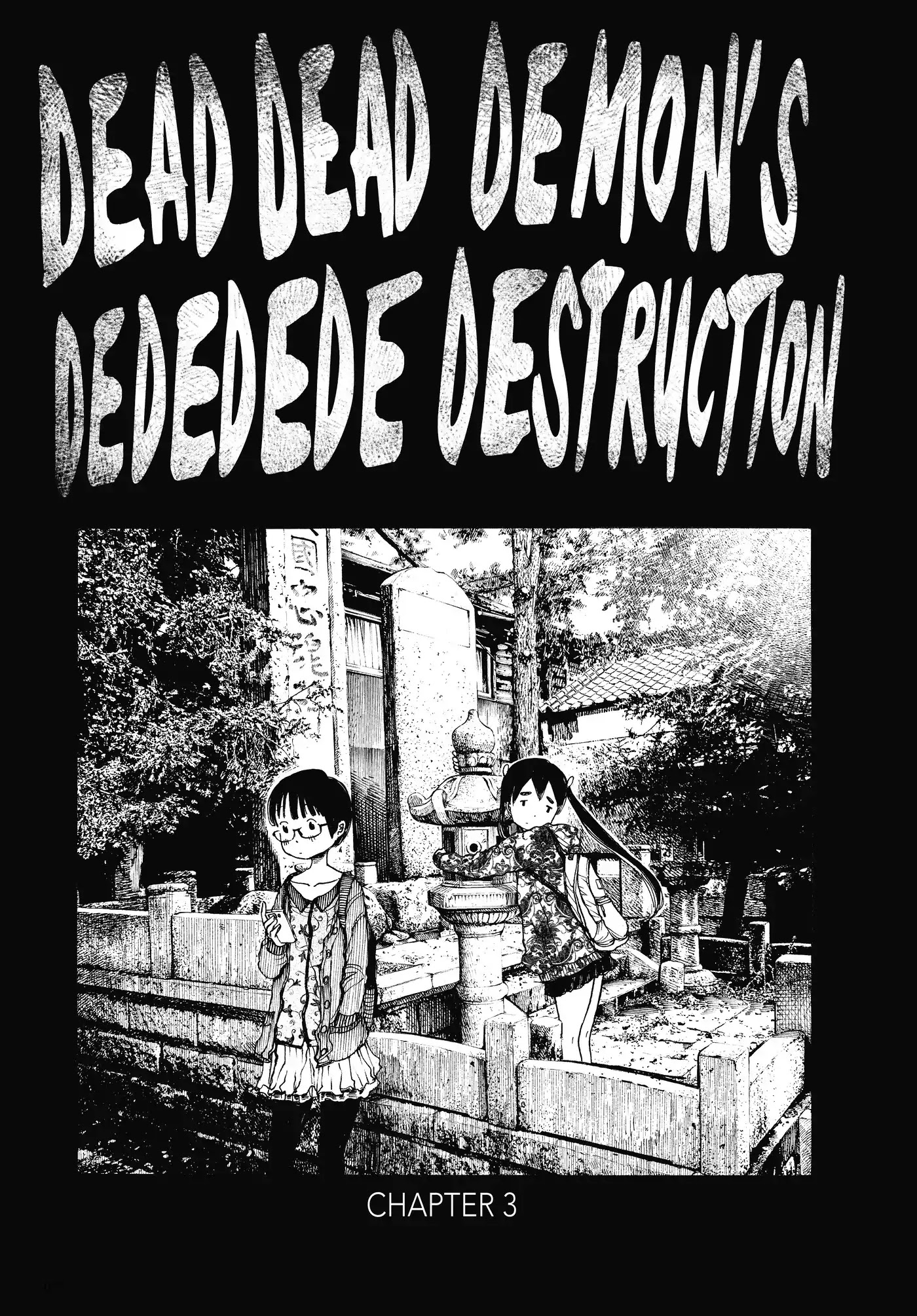 Dead Dead Demon's Dededededestruction chapter 3 page 1