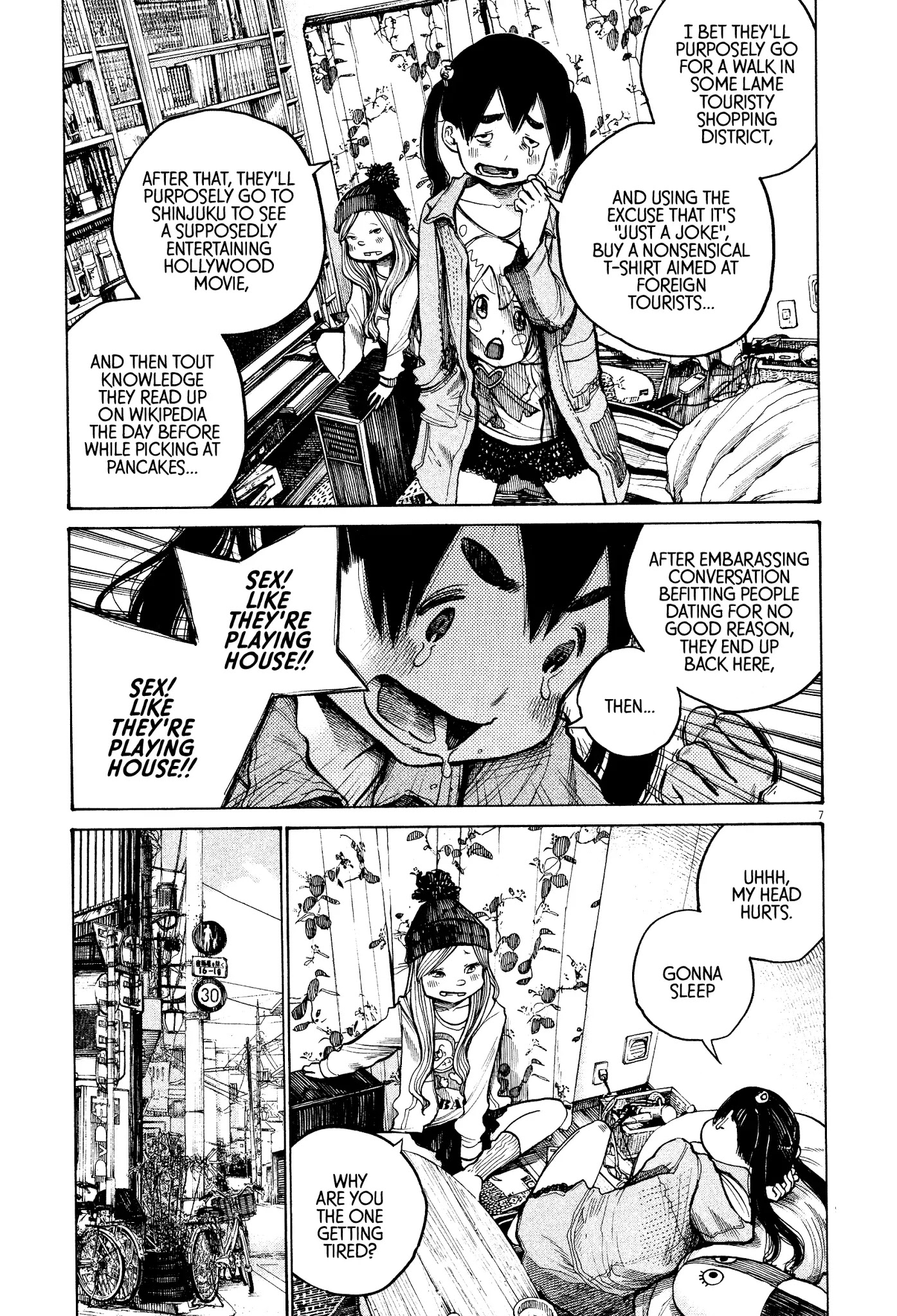 Dead Dead Demon's Dededededestruction chapter 30 page 9