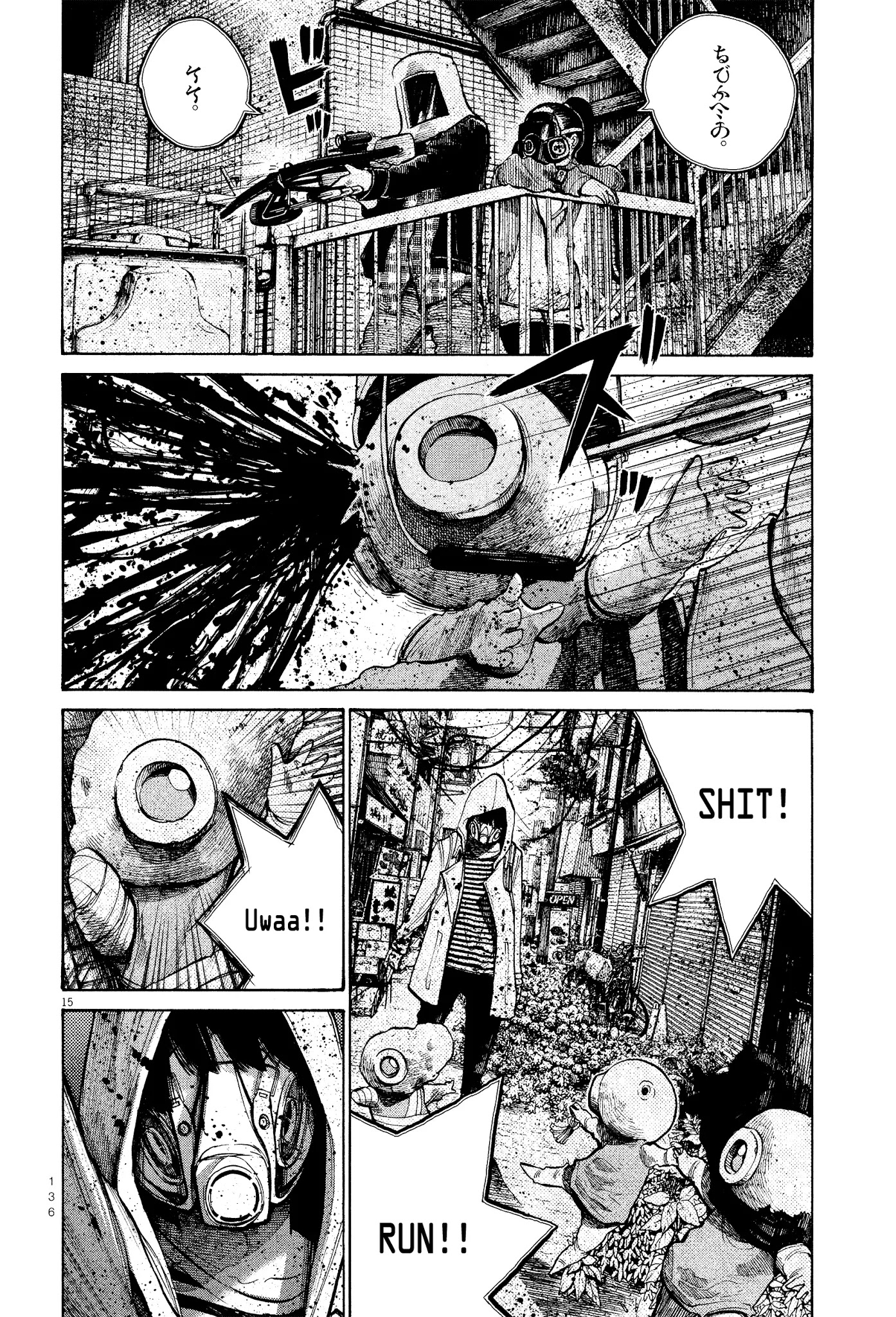 Dead Dead Demon's Dededededestruction chapter 31 page 16