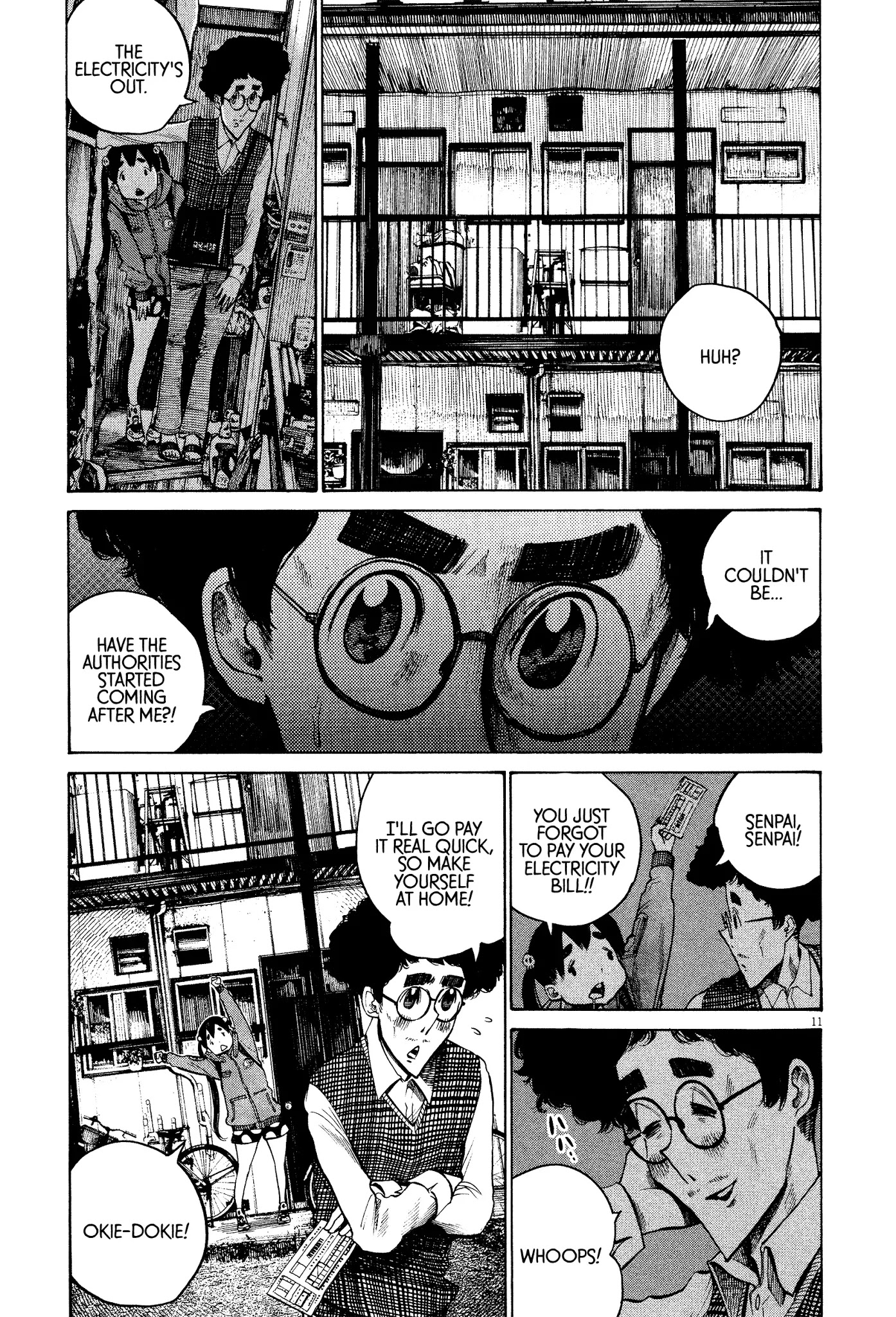 Dead Dead Demon's Dededededestruction chapter 32 page 11