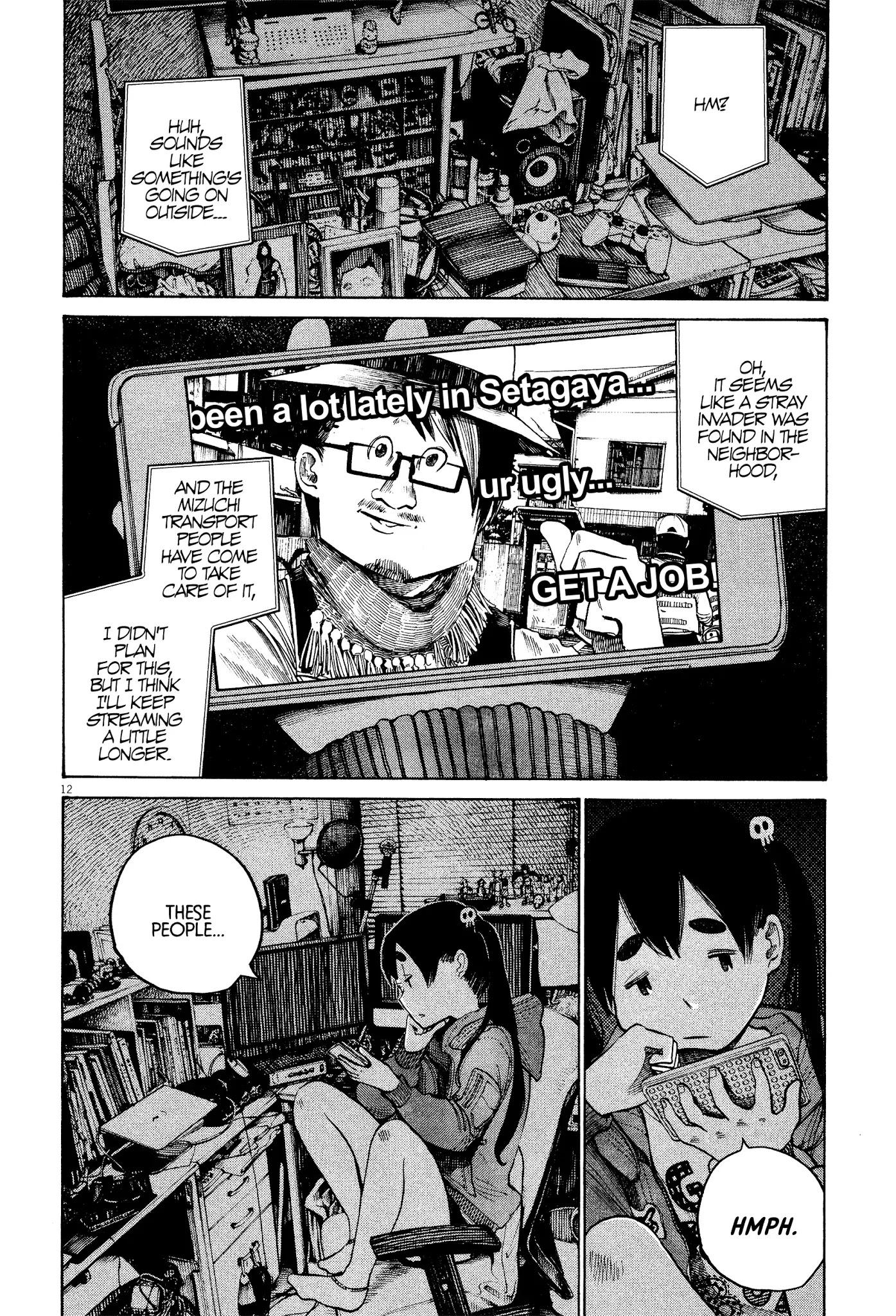 Dead Dead Demon's Dededededestruction chapter 32 page 12