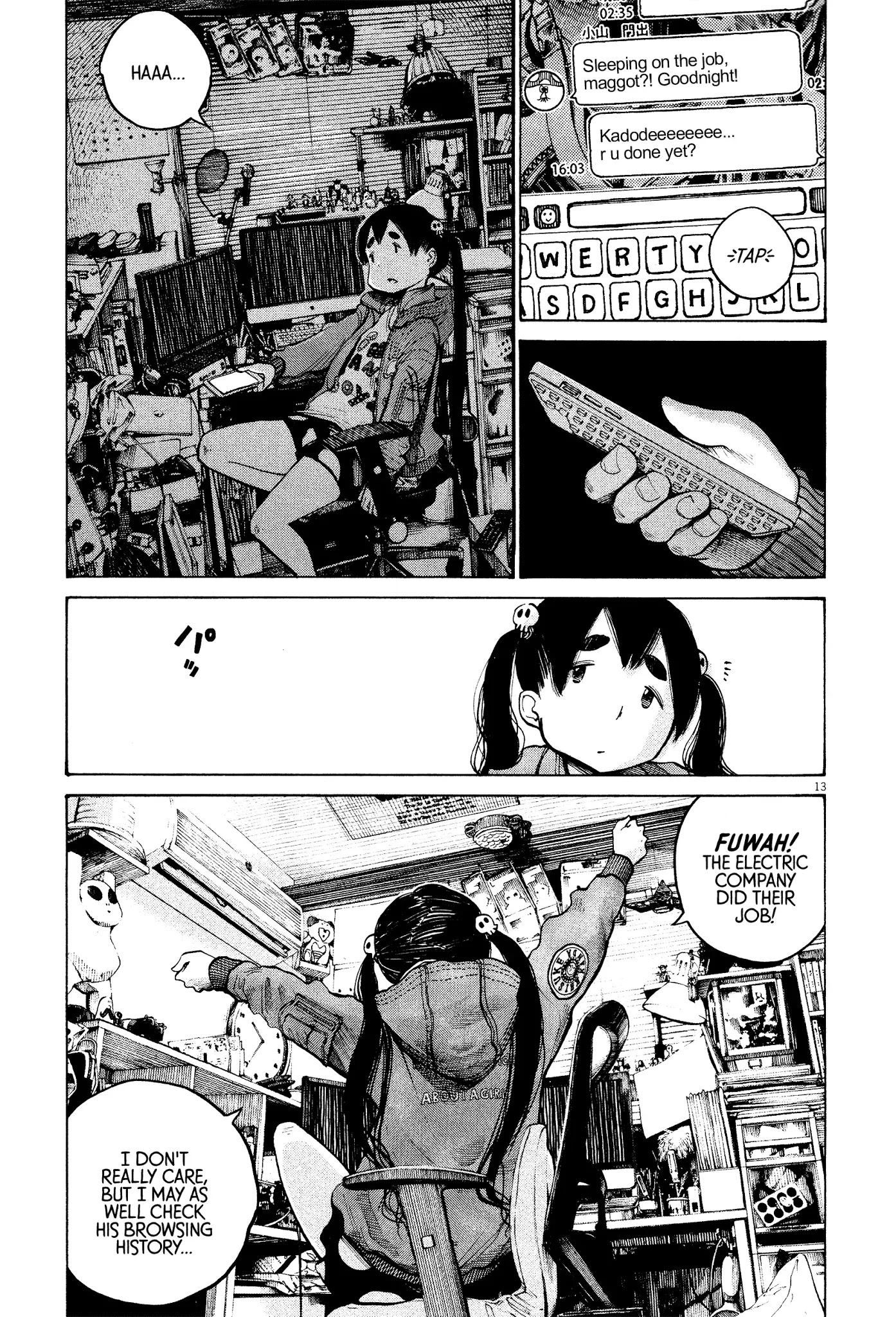 Dead Dead Demon's Dededededestruction chapter 32 page 13