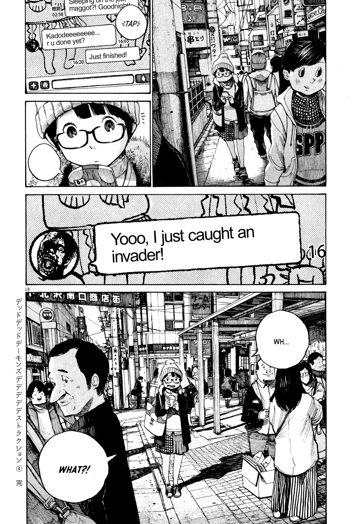 Dead Dead Demon's Dededededestruction chapter 32 page 18