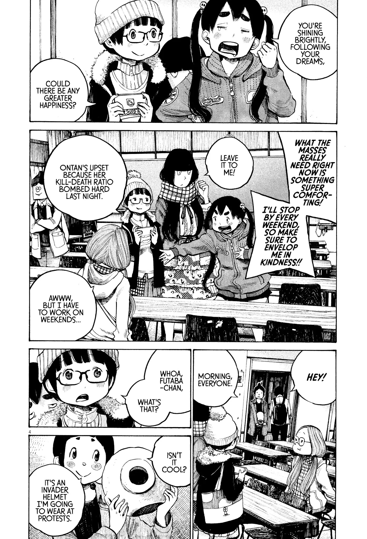 Dead Dead Demon's Dededededestruction chapter 32 page 4