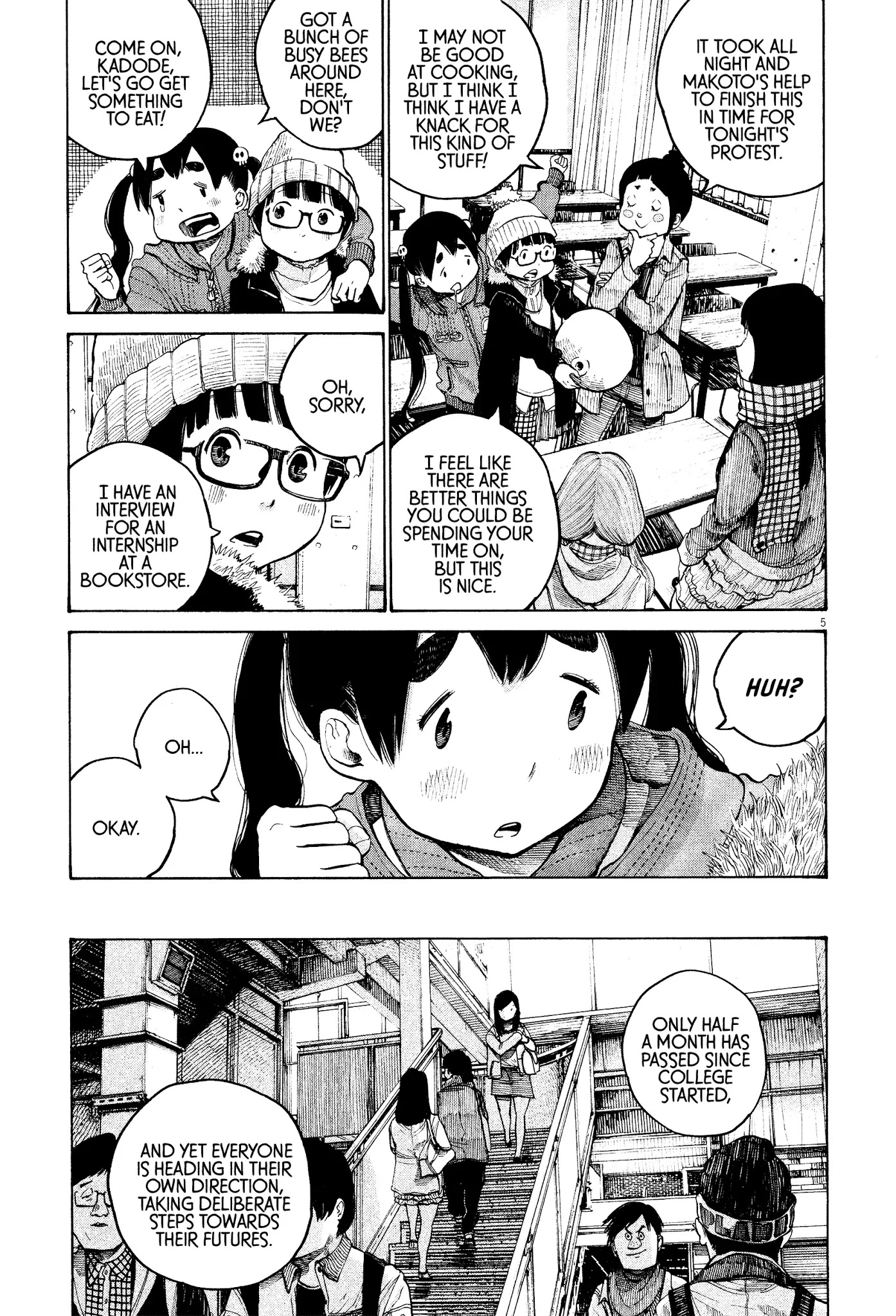 Dead Dead Demon's Dededededestruction chapter 32 page 5