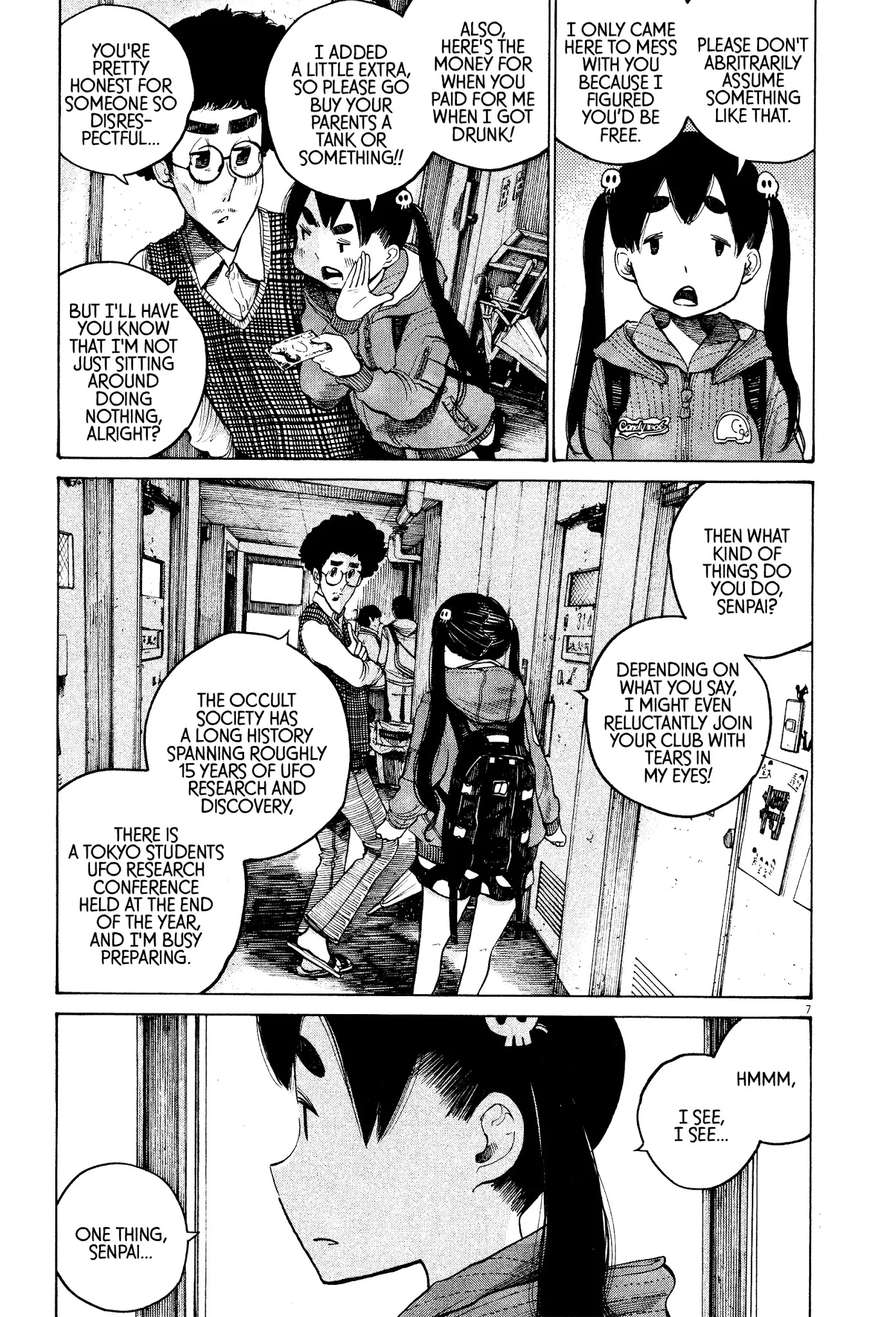 Dead Dead Demon's Dededededestruction chapter 32 page 7