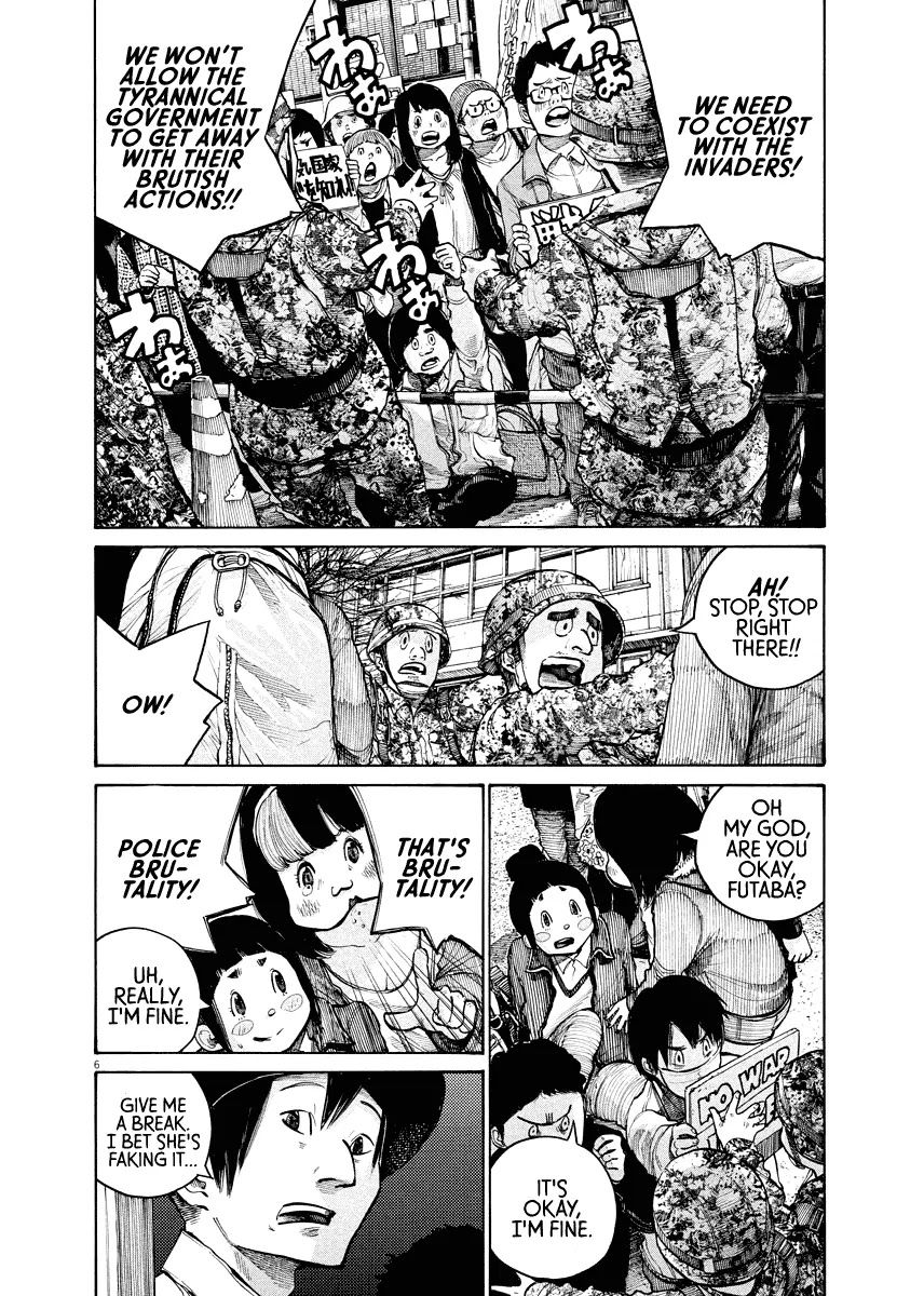 Dead Dead Demon's Dededededestruction chapter 35 page 7