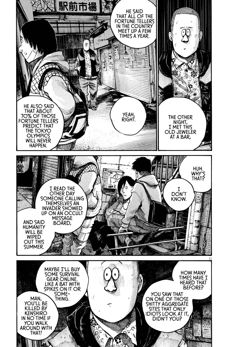 Dead Dead Demon's Dededededestruction chapter 36 page 11