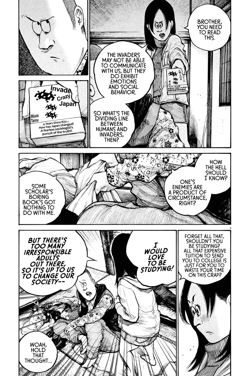 Dead Dead Demon's Dededededestruction chapter 36 page 3