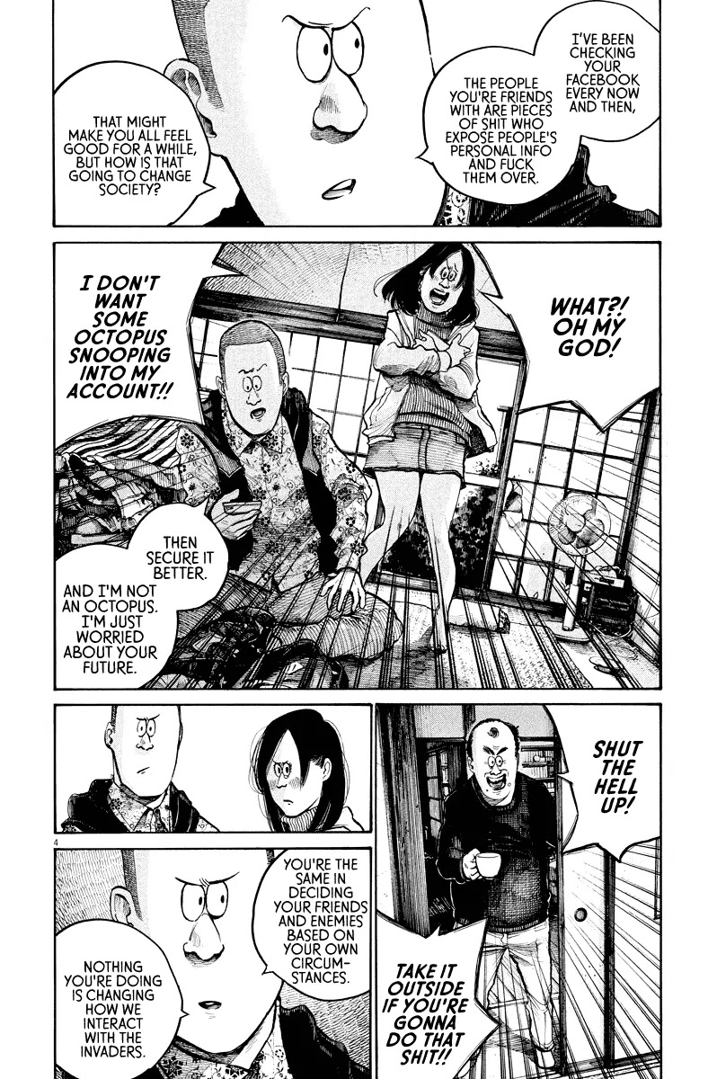 Dead Dead Demon's Dededededestruction chapter 36 page 4