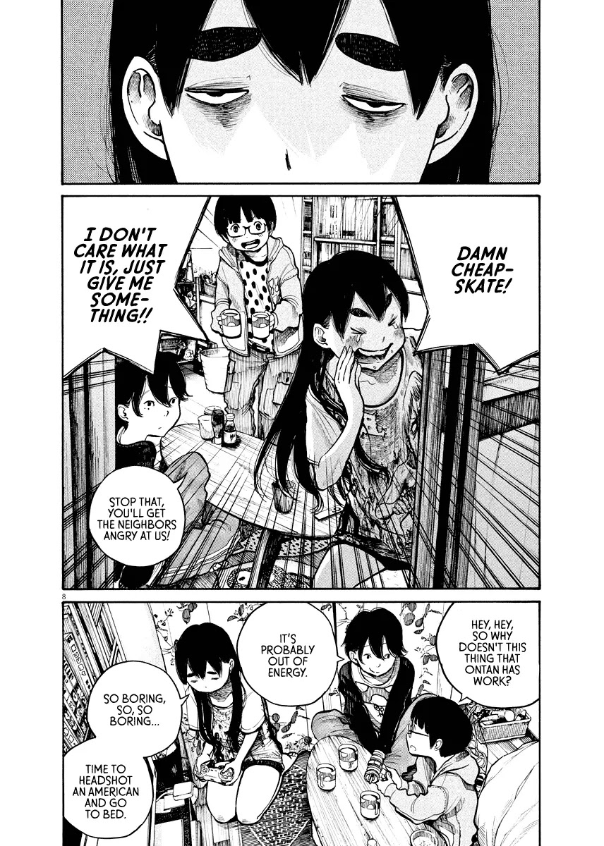 Dead Dead Demon's Dededededestruction chapter 38 page 8