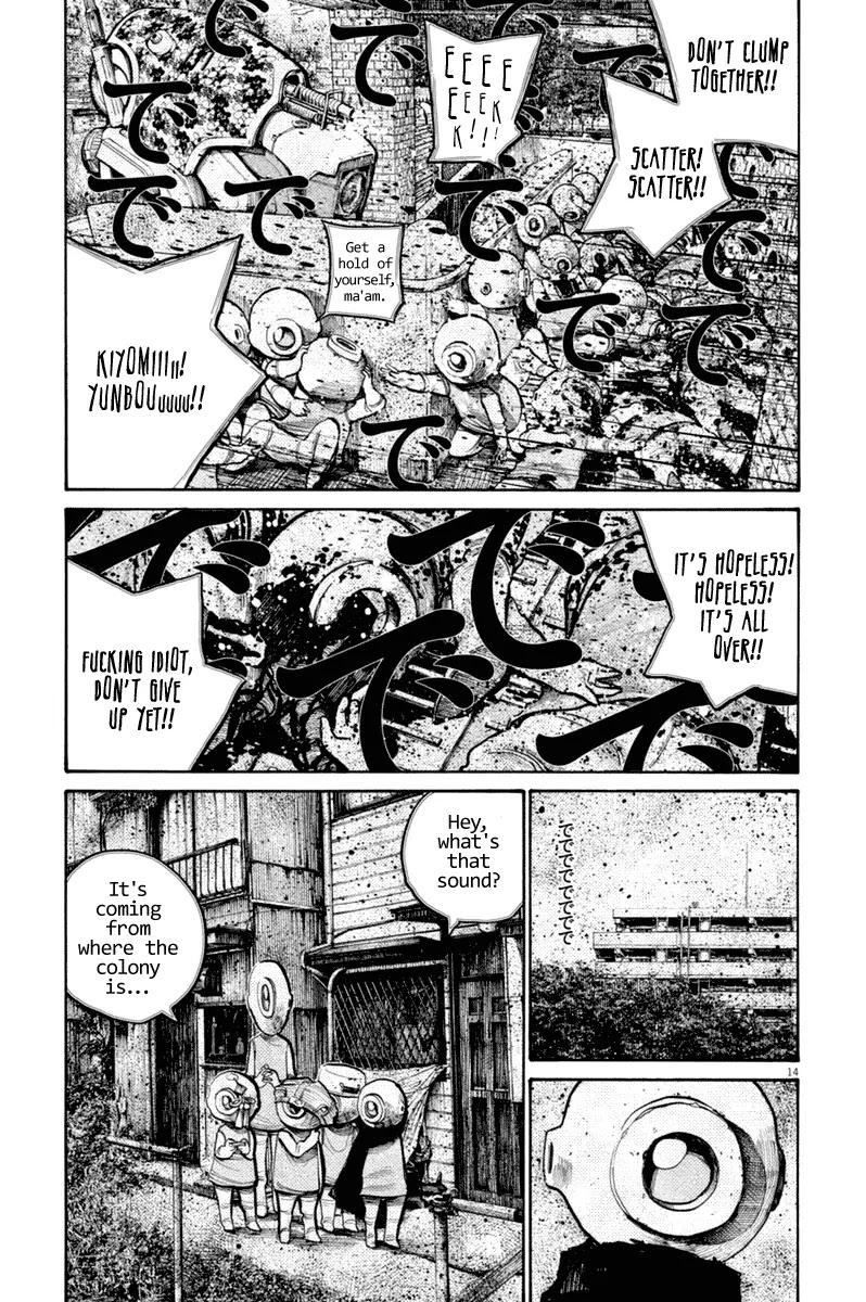 Dead Dead Demon's Dededededestruction chapter 39 page 14