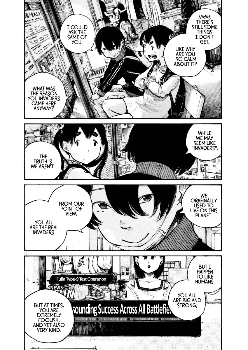 Dead Dead Demon's Dededededestruction chapter 40 page 12